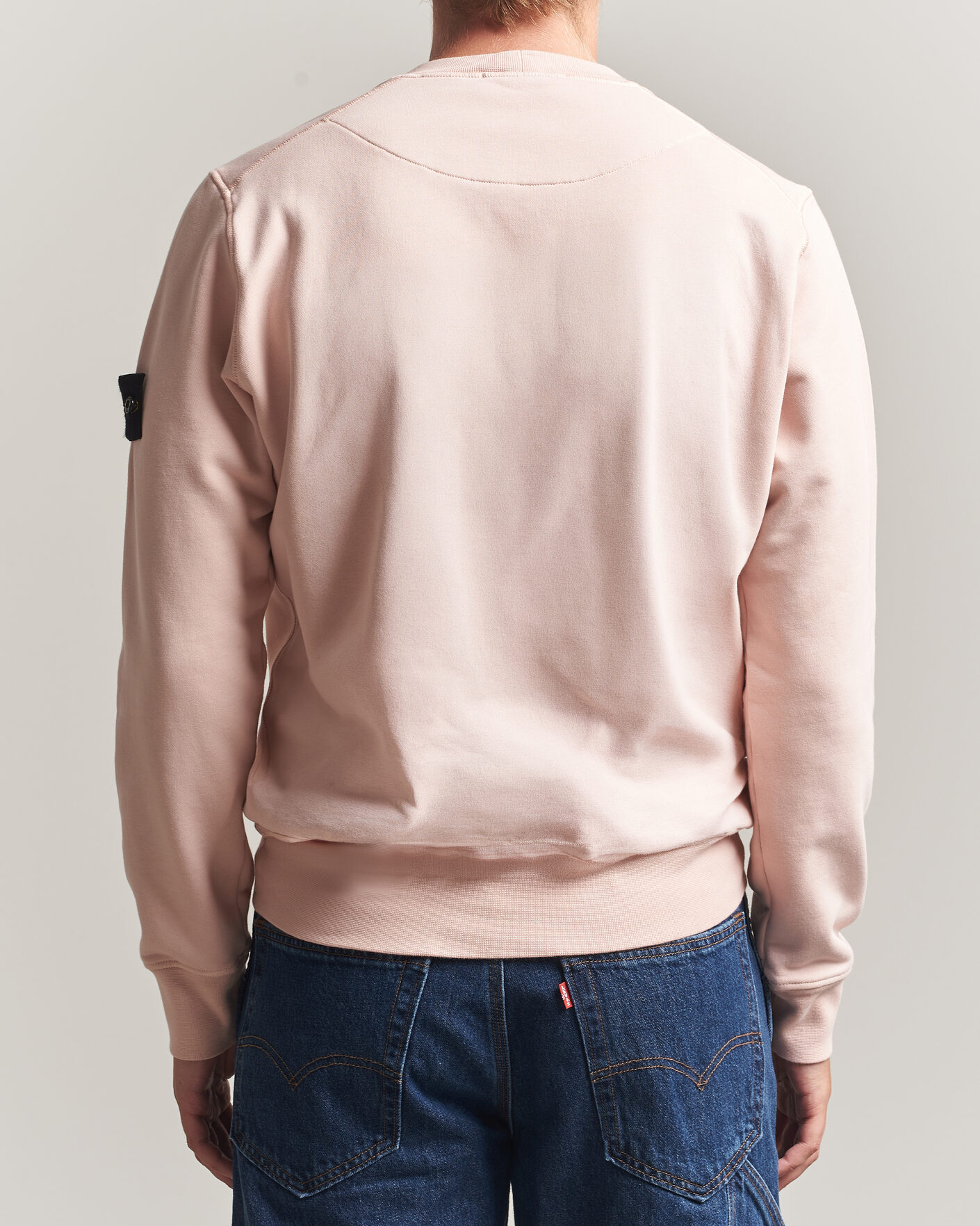 Herre | Trøjer | Stone Island | Garment Dyed Fleece Sweatshirt Antique Rose