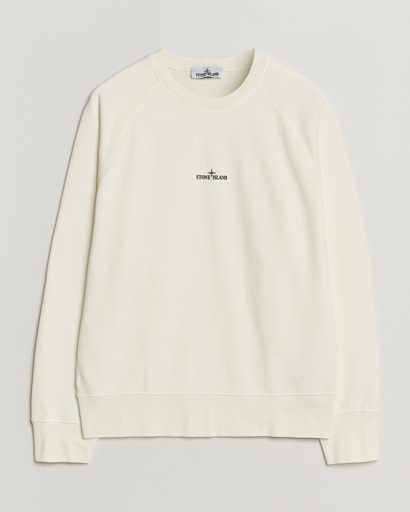 Herre | Trøjer | Stone Island | Garment Dyed Fleece Desert Print Sweatshirt Ivory