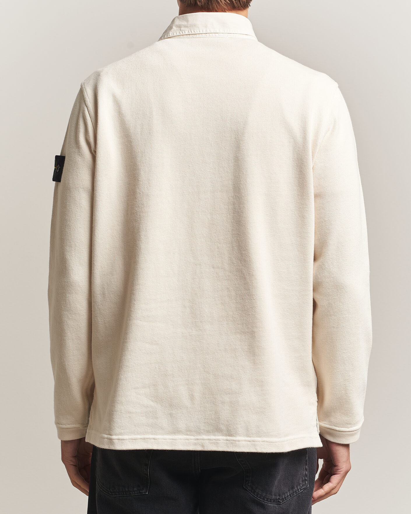 Herre | Trøjer | Stone Island | Heavy Cotton Jersey Polo Ivory