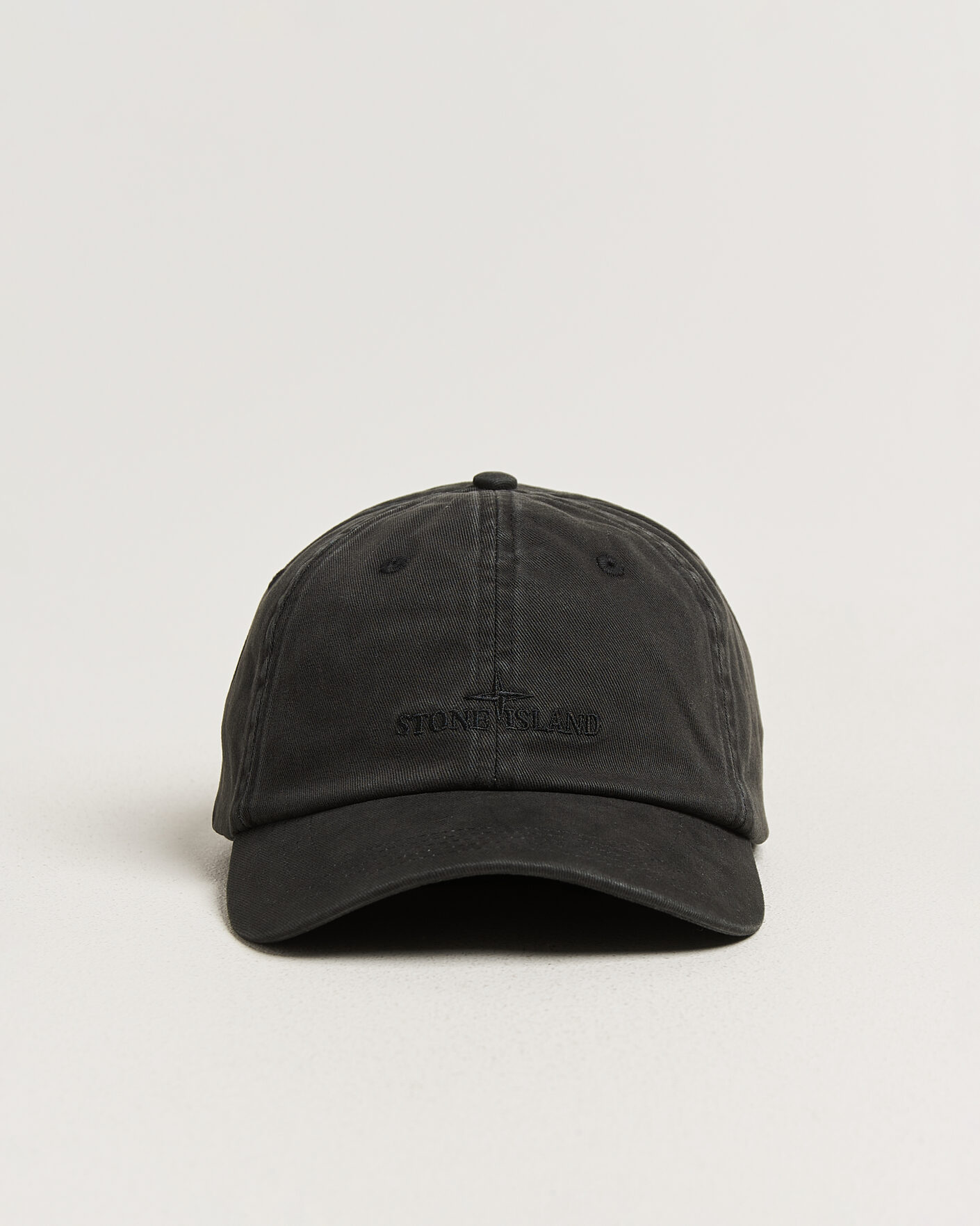 Herre | Hatte & kasketter | Stone Island | Brushed Cotton Gabardine Cap Black