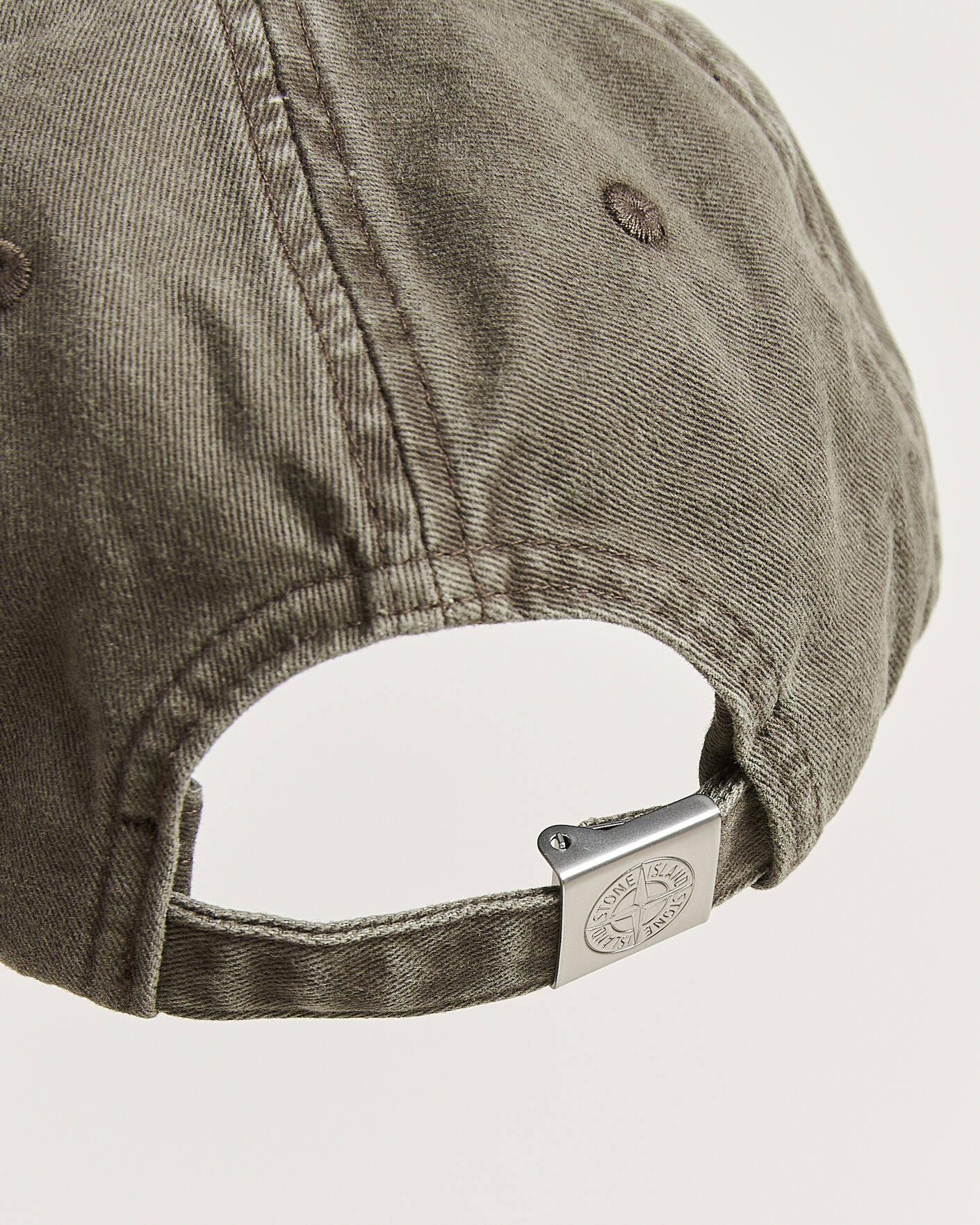 Herre | Hatte & kasketter | Stone Island | Brushed Cotton Gabardine Cap Military Green