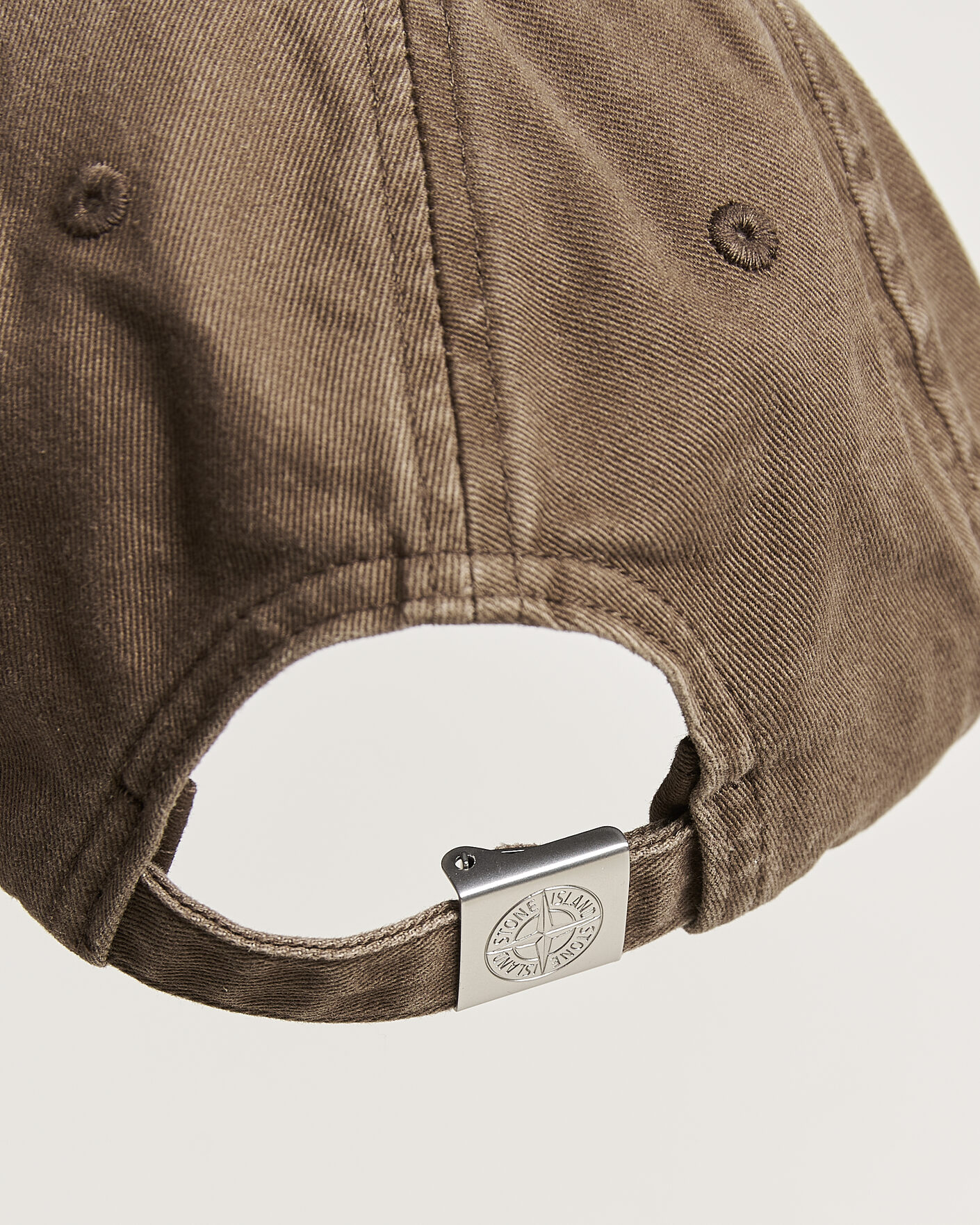 Herre | Hatte & kasketter | Stone Island | Brushed Cotton Gabardine Cap Umber