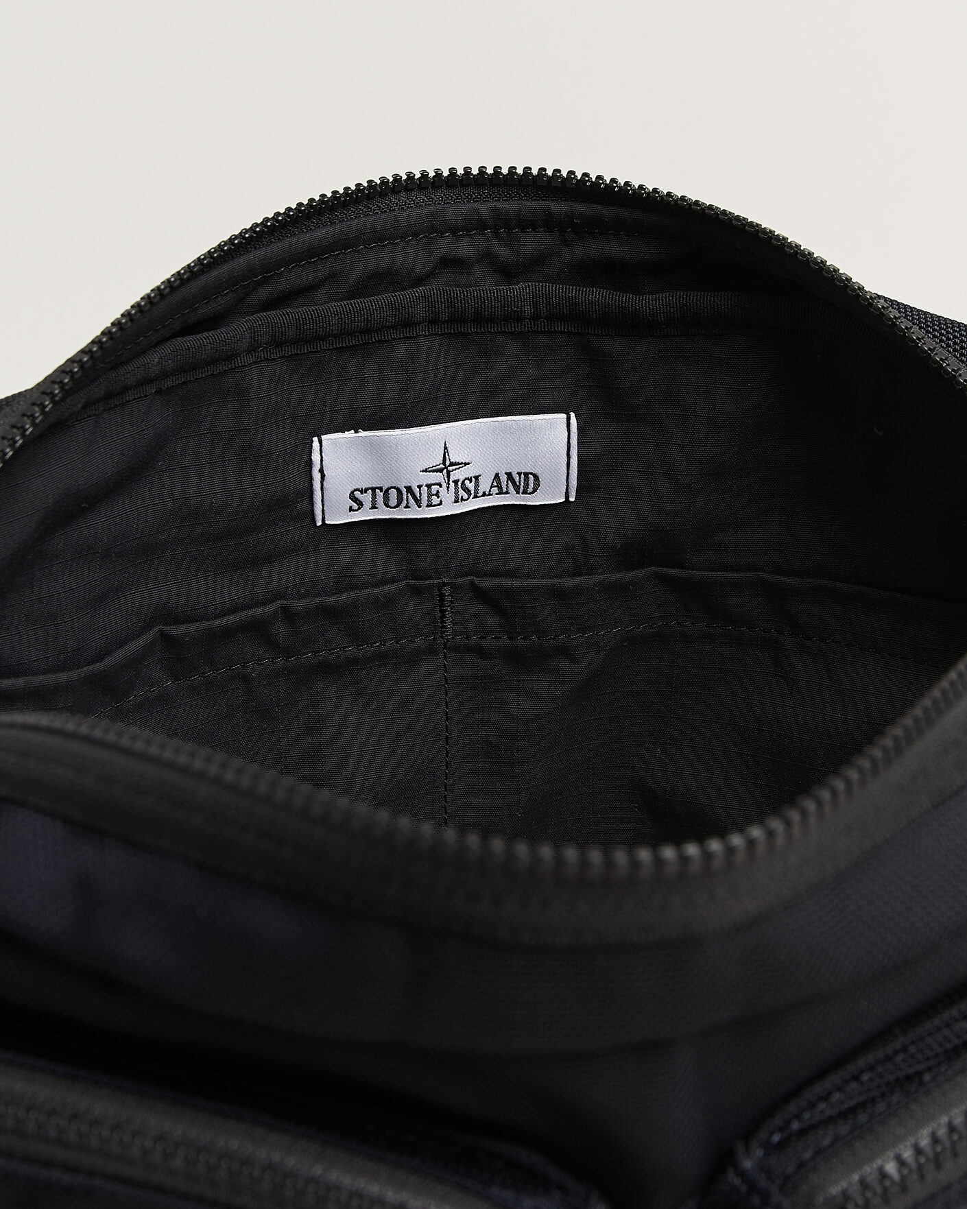 Herre | Tasker | Stone Island | Nylon Panama Shoulder Bag Navy Blue