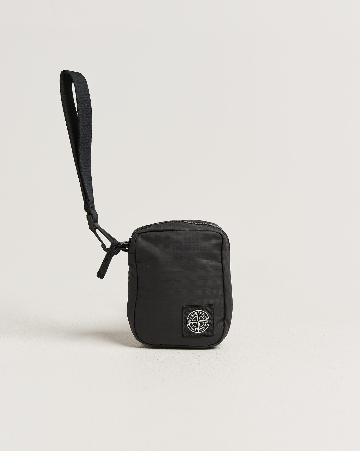 Herre | Punge | Stone Island | Coated Cotton Ripstop Wallet Black