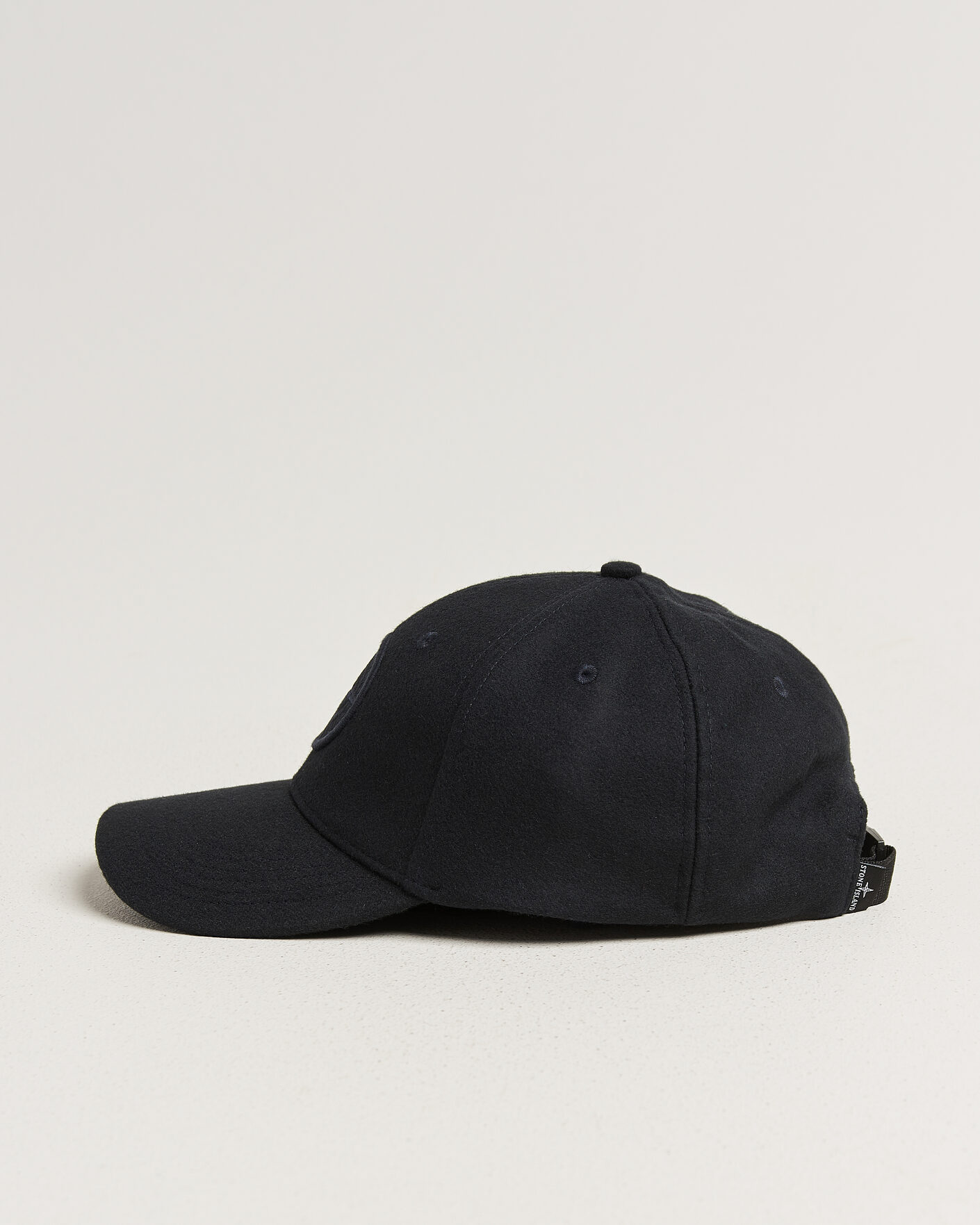 Herre | Hatte & kasketter | Stone Island | Wool/Nylon Flannel Cap Navy Blue