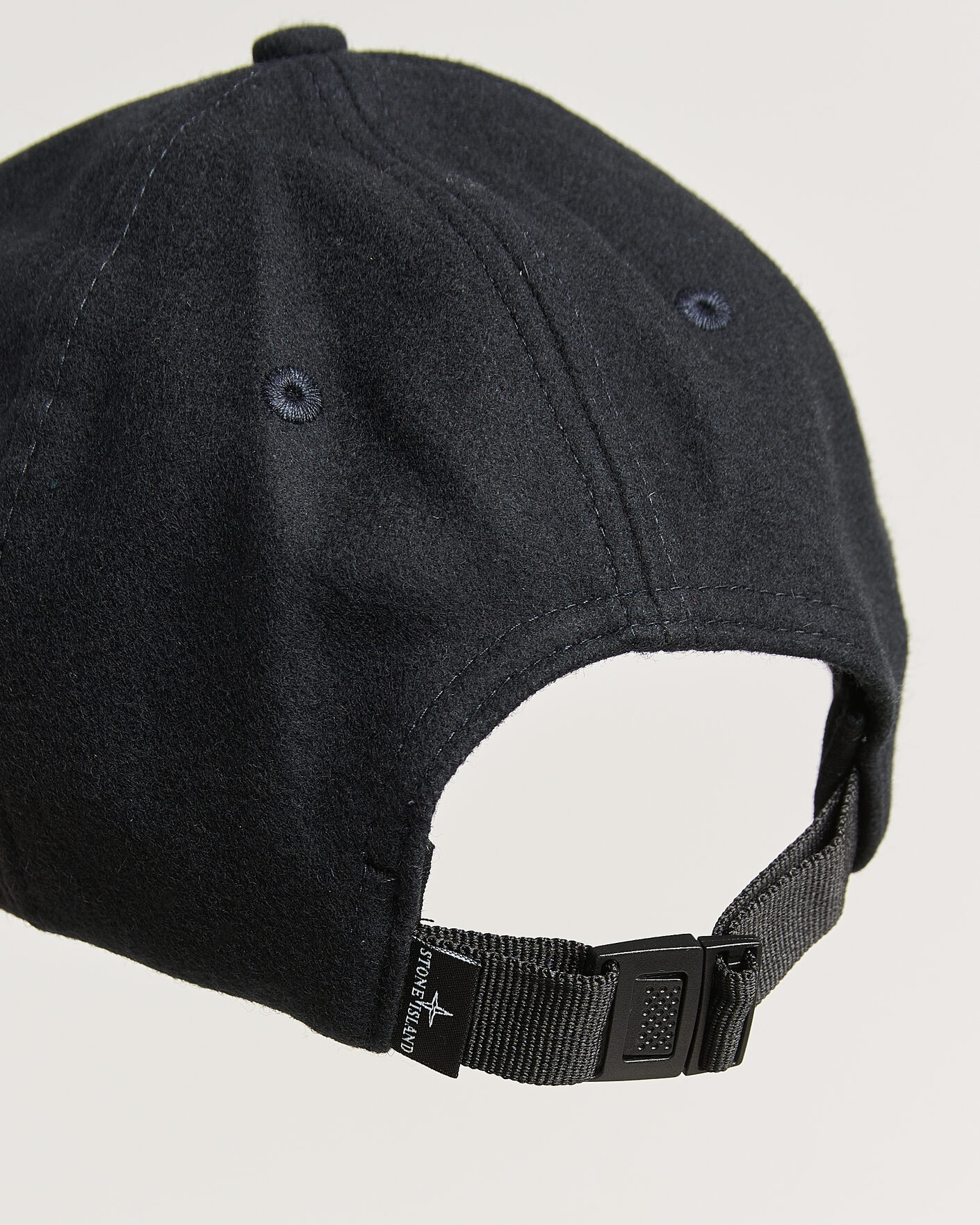Herre | Hatte & kasketter | Stone Island | Wool/Nylon Flannel Cap Navy Blue