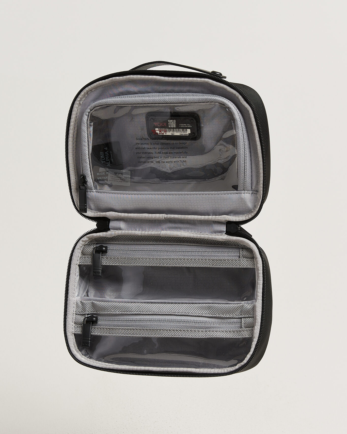 Herre | Tasker | TUMI | Alpha Split Travel Kit Black