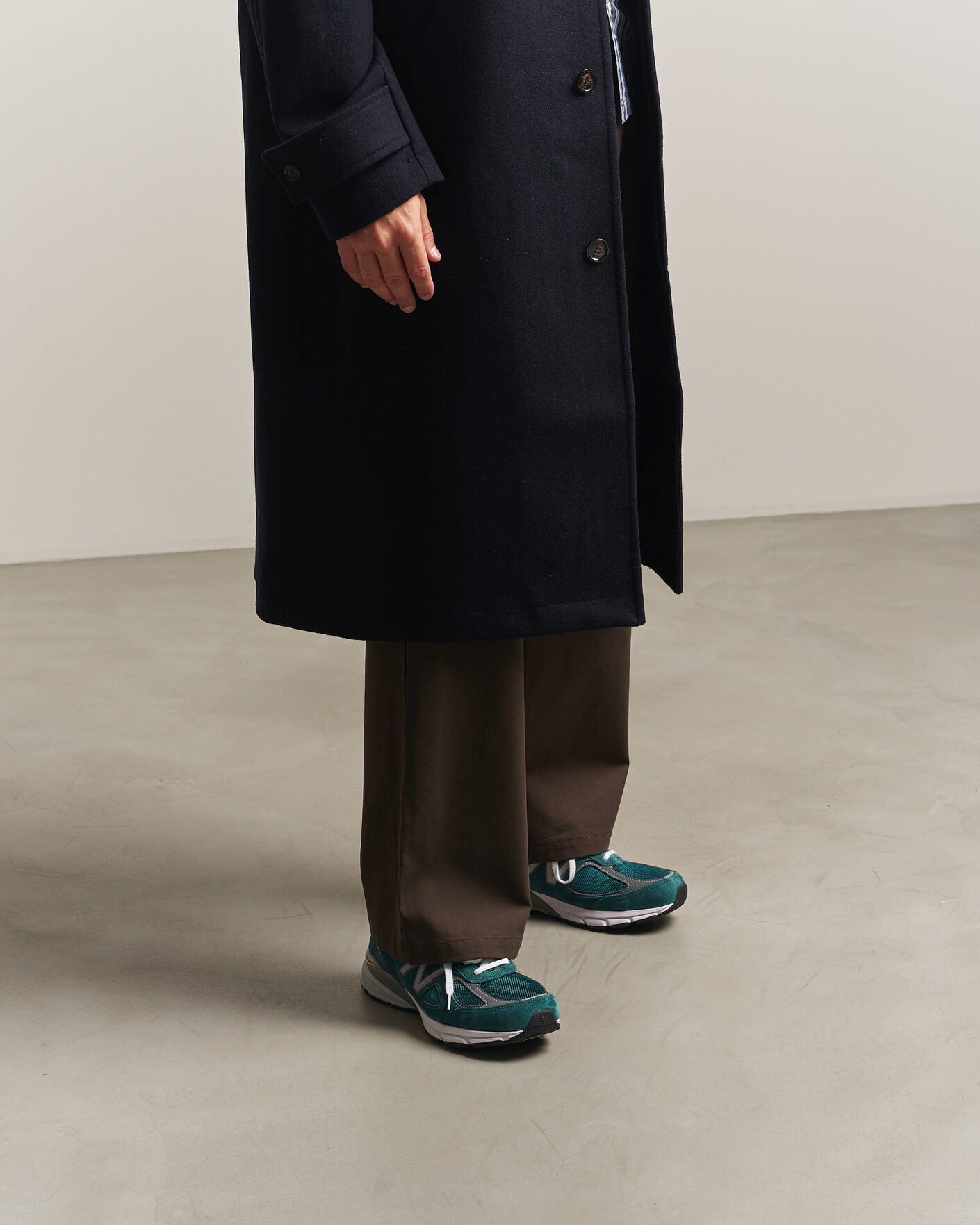 Herre | Sneakers | New Balance Made In US & UK | New Balance Made in Made in USA 990v4 Vintage Teal