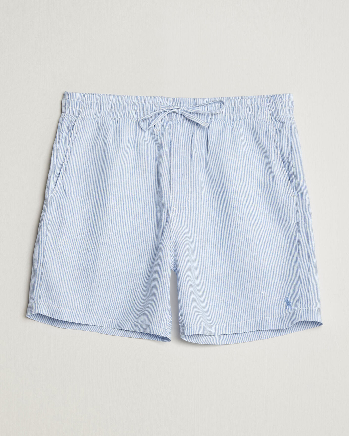 Herre | Shorts | Polo Ralph Lauren | Woven Linen Shorts Blue/White