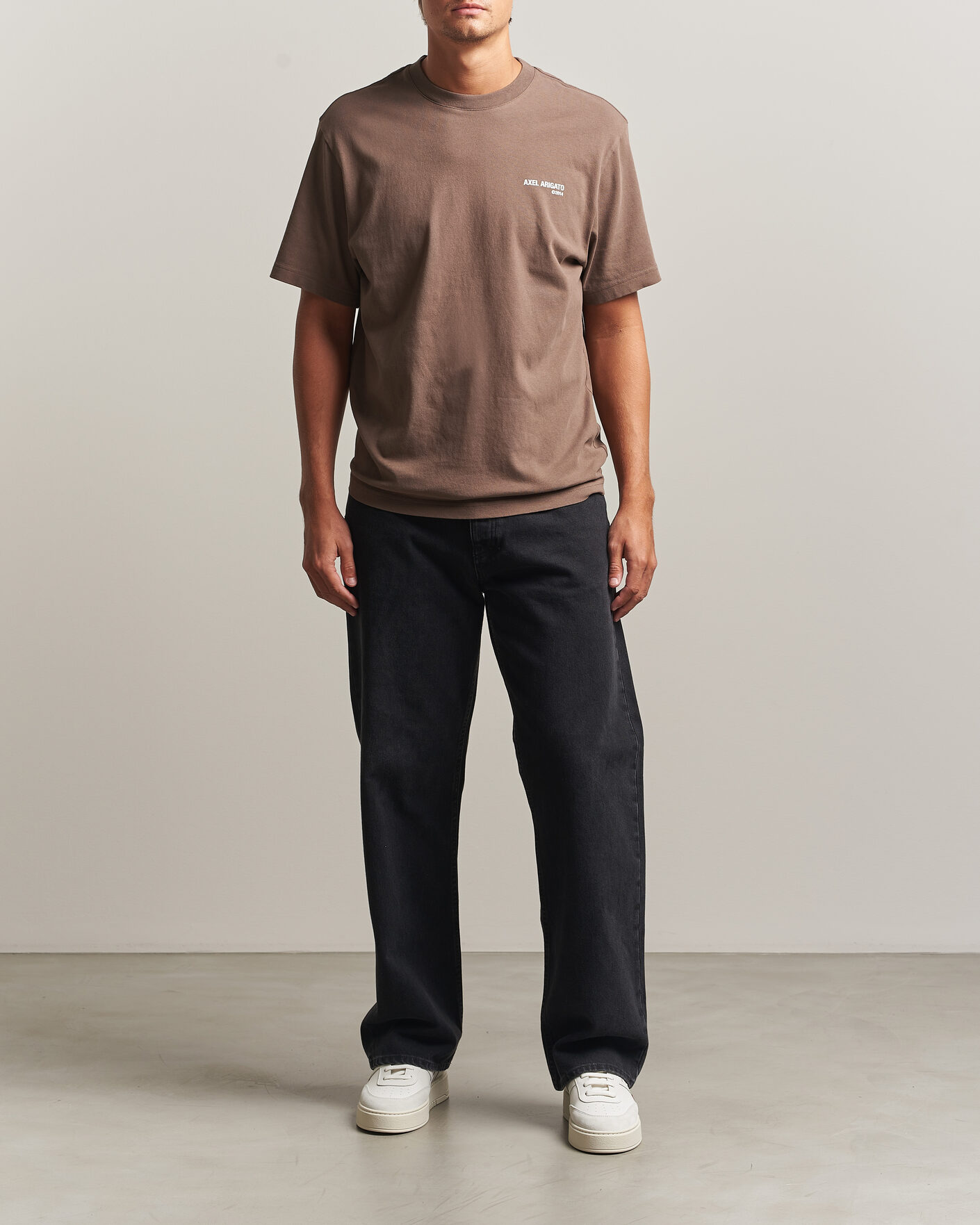 Herre | T-Shirts | Axel Arigato | Legacy T-Shirt Coffee Brown