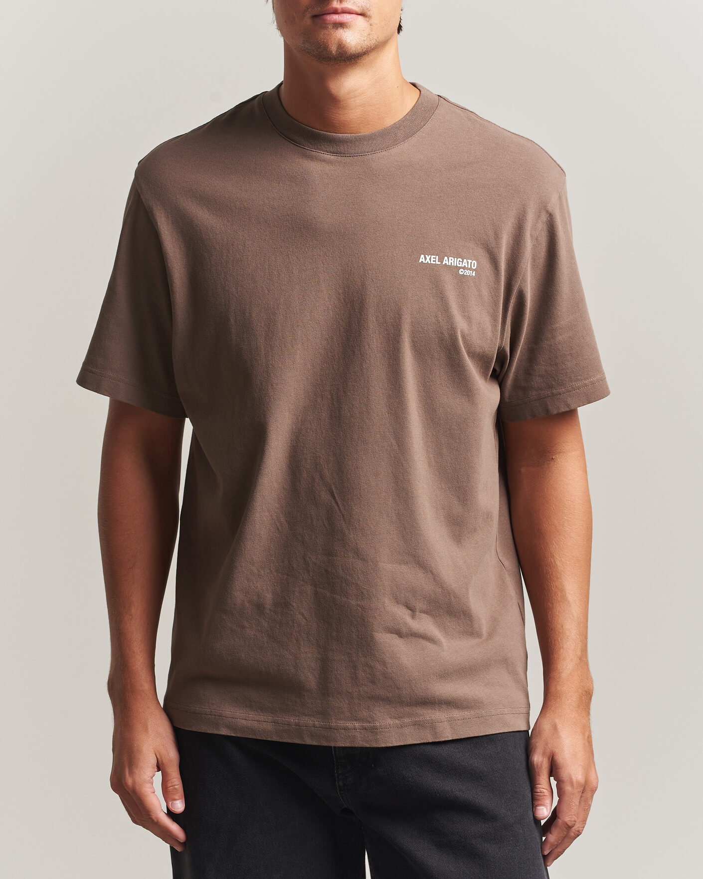 Herre | T-Shirts | Axel Arigato | Legacy T-Shirt Coffee Brown