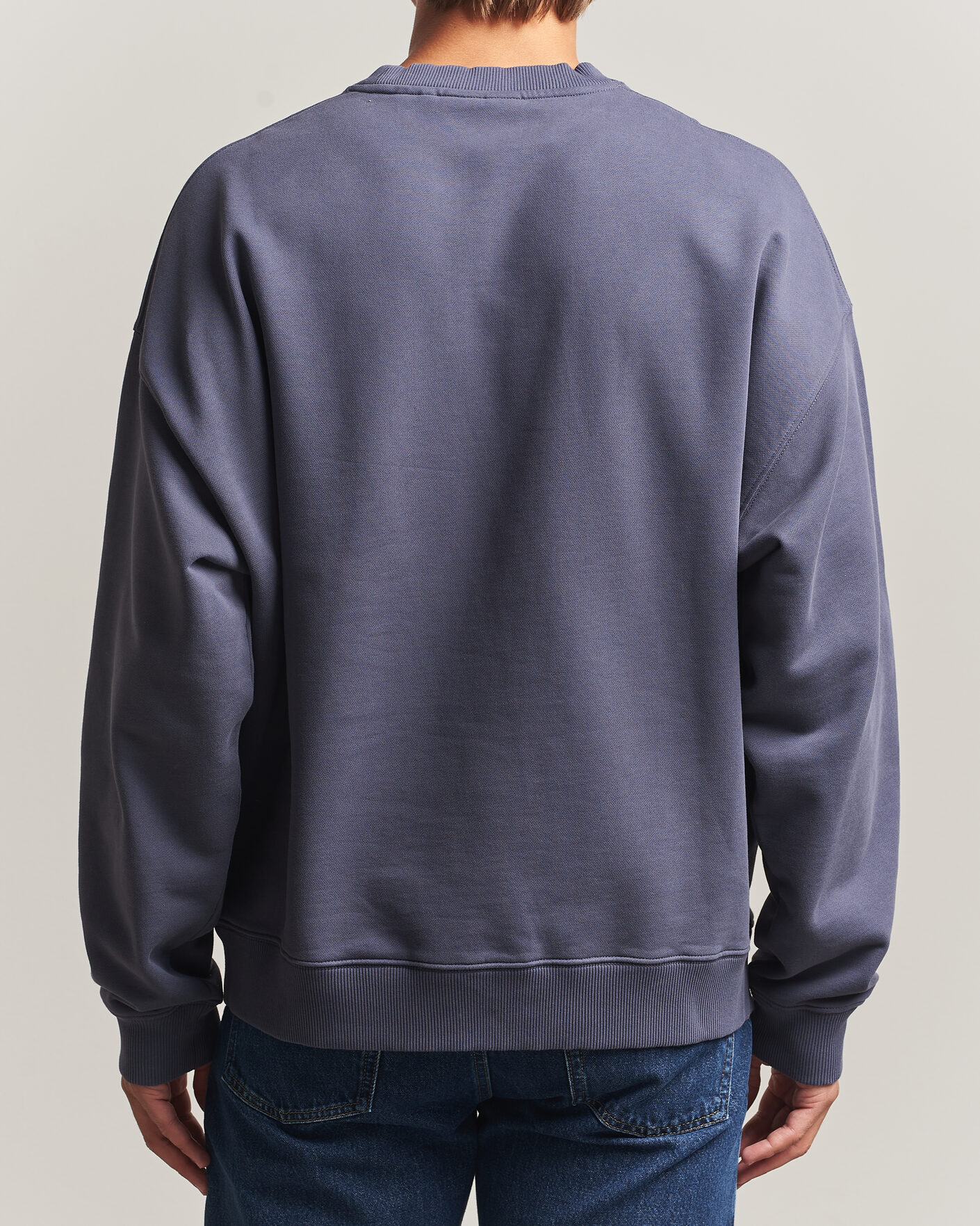 Herre | Trøjer | Axel Arigato | Micro Bee Bird Sweatshirt Smoke Grey