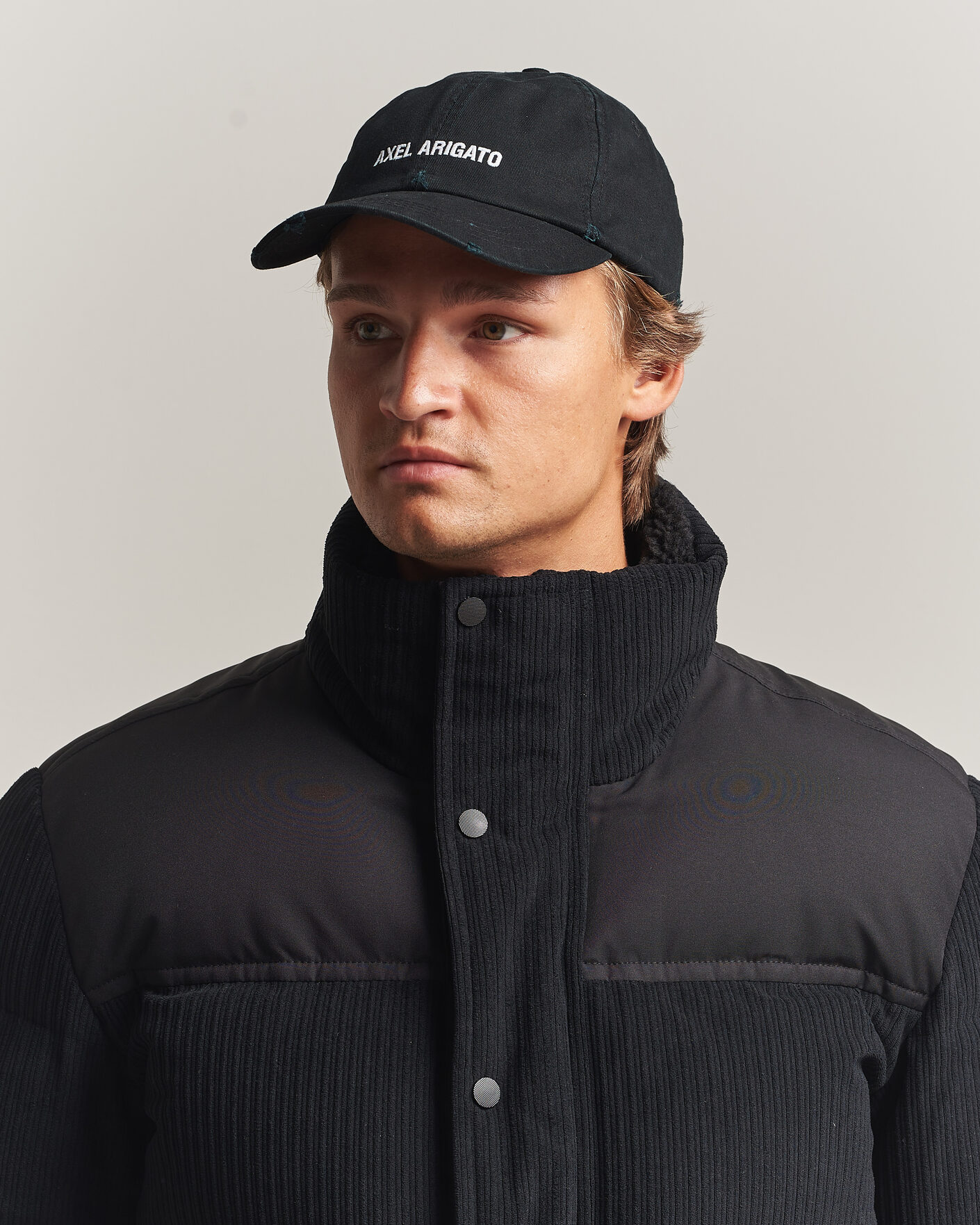 Herre | Hatte & kasketter | Axel Arigato | AA Logo Cap Washed Black