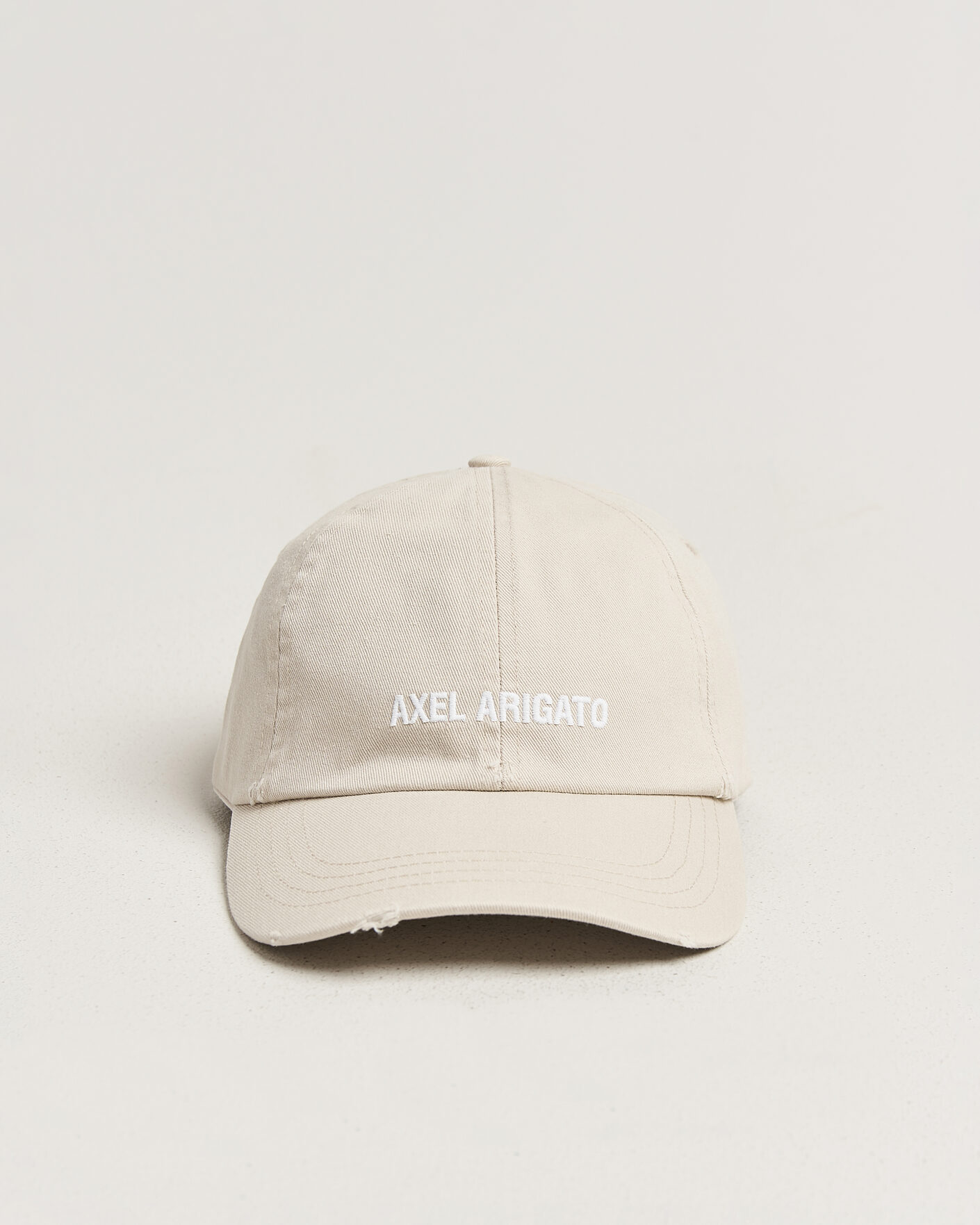 Herre | Hatte & kasketter | Axel Arigato | AA Logo Cap Washed Beige