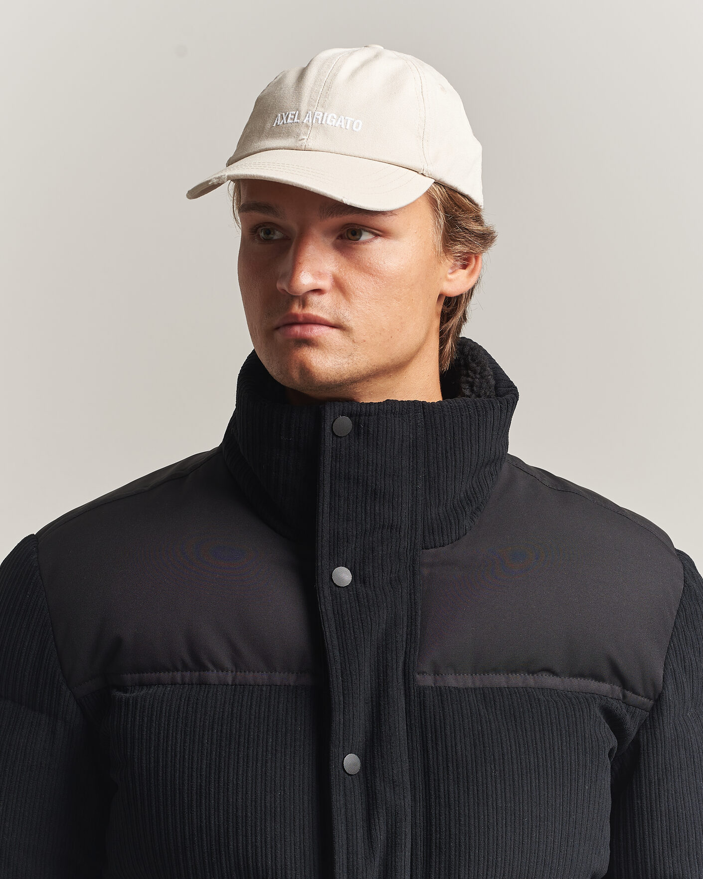 Herre | Hatte & kasketter | Axel Arigato | AA Logo Cap Washed Beige