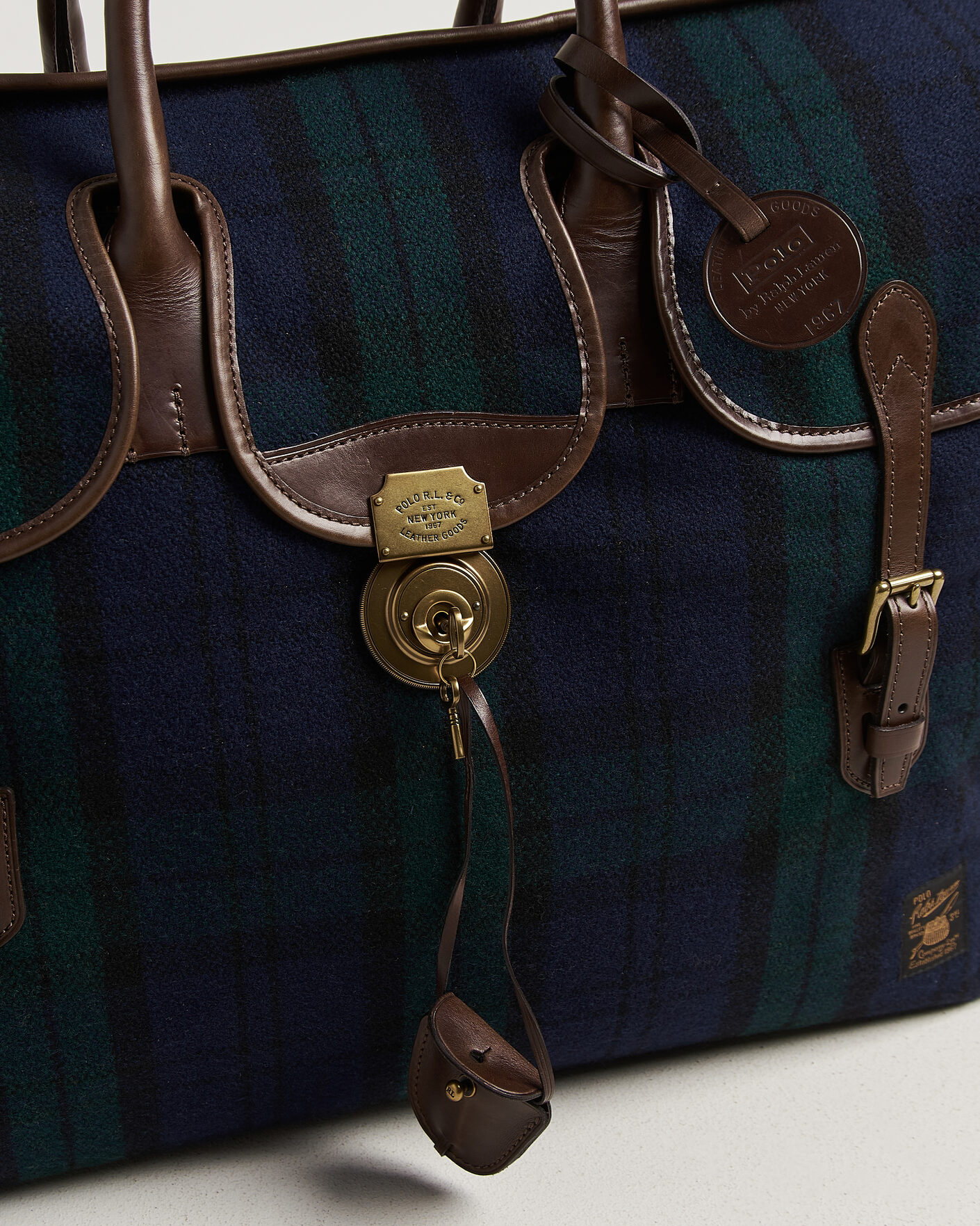 Herre | Tasker | Polo Ralph Lauren | Weekender Luggage Bag Blue/Green Multi