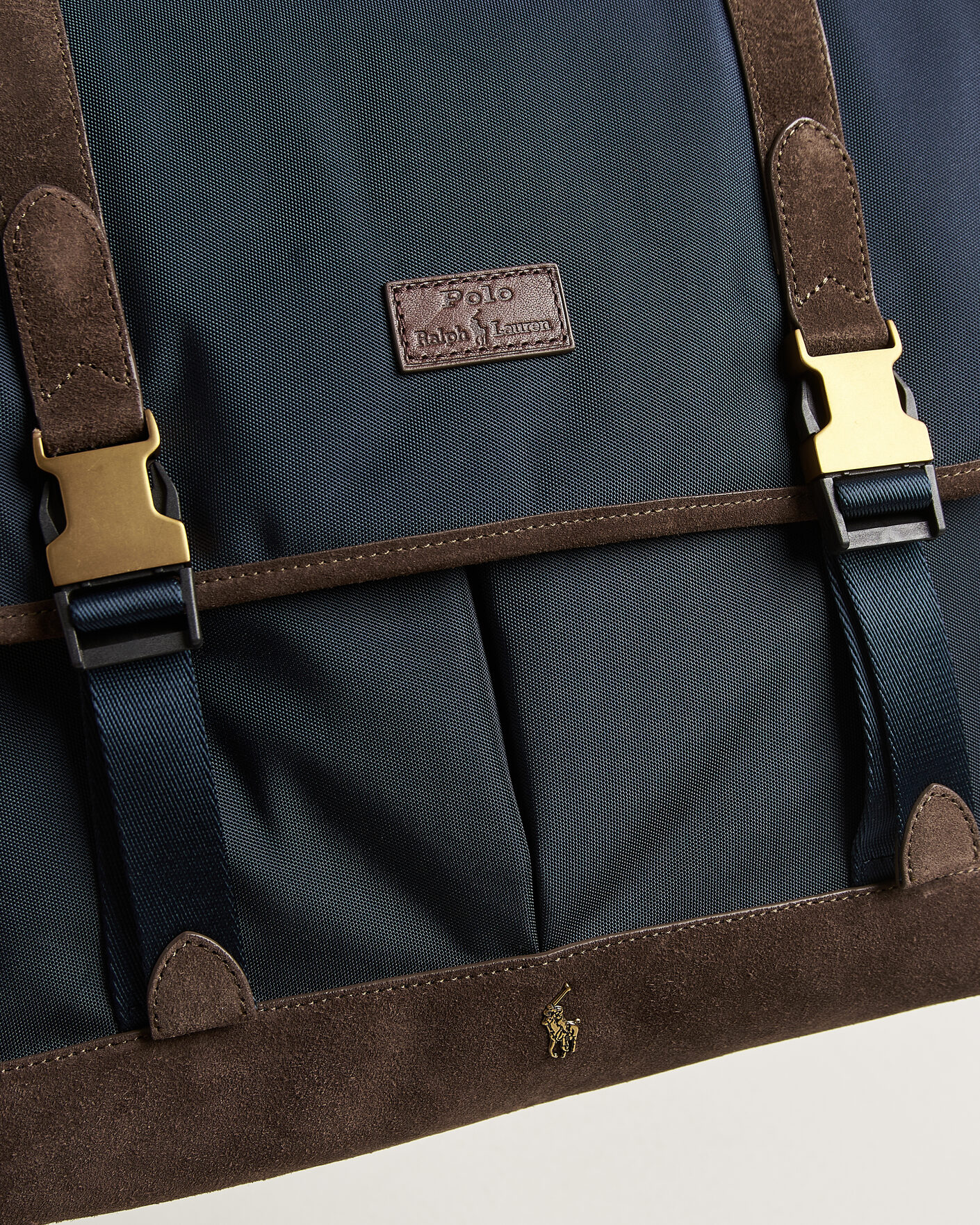 Herre | Tasker | Polo Ralph Lauren | Messenger Duffle Bag Newport Navy/Brown