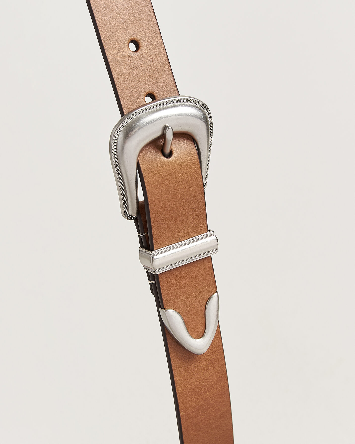 Herre | Bælter | Polo Ralph Lauren | Western Denim Belt Tan