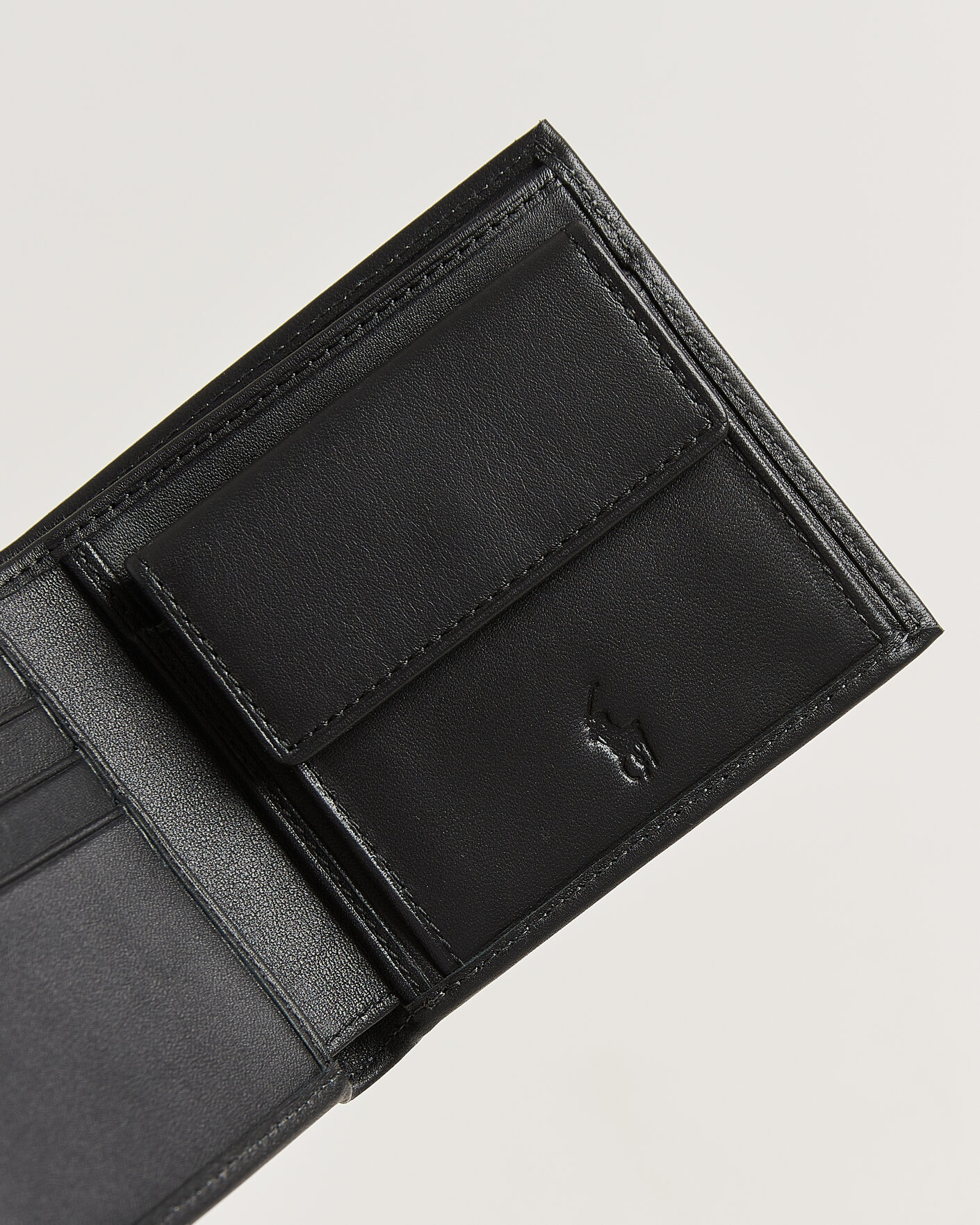 Herre | Punge | Polo Ralph Lauren | Smooth Leather Wallet Black