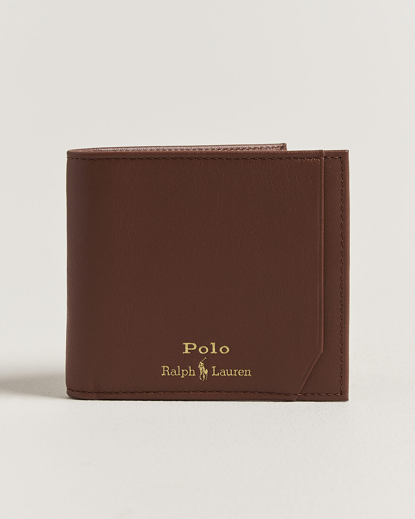 Herre | Punge | Polo Ralph Lauren | Smooth Leather Wallet Saddle