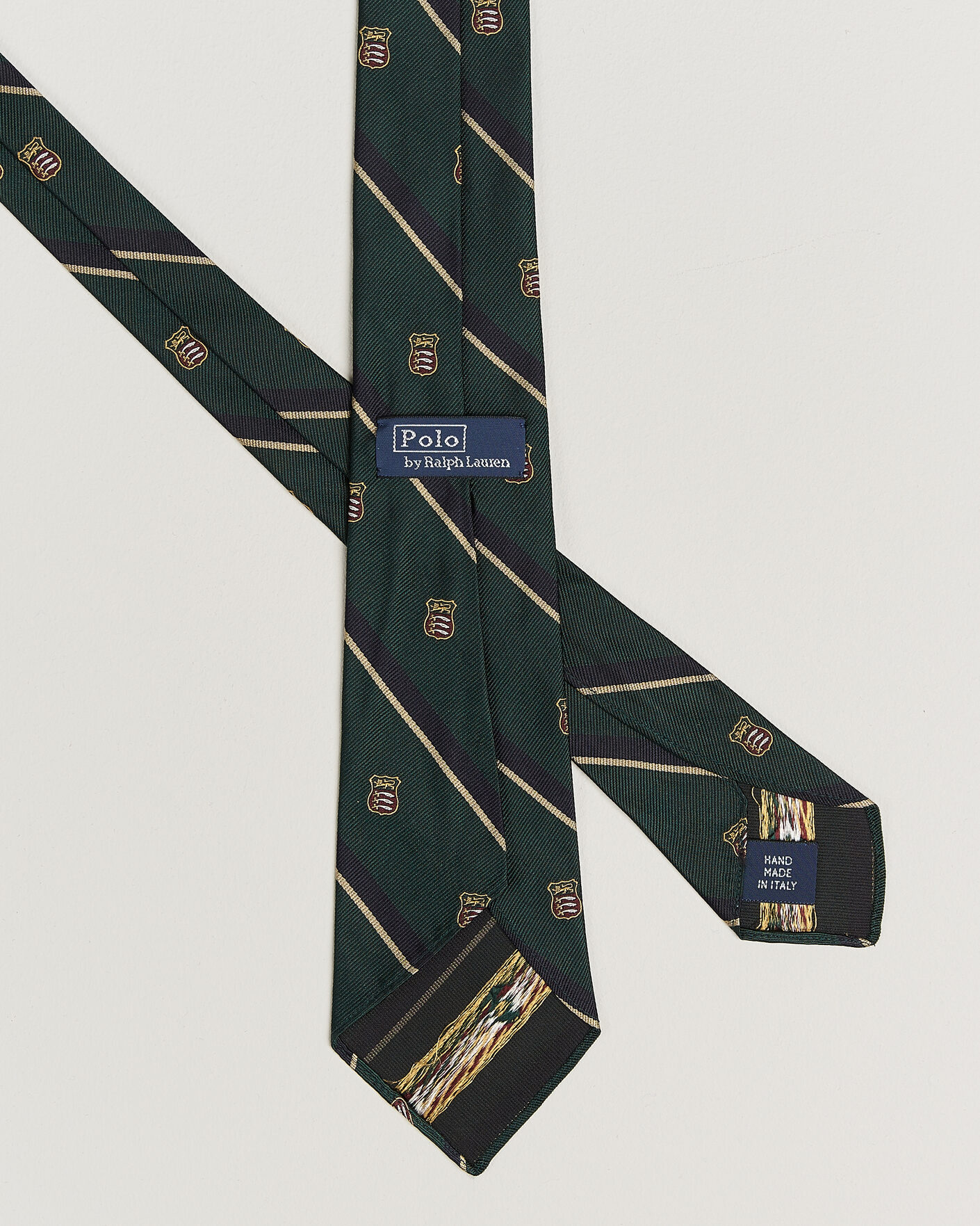 Herre | Slips | Polo Ralph Lauren | Silk Club Sword Tie Dark Green