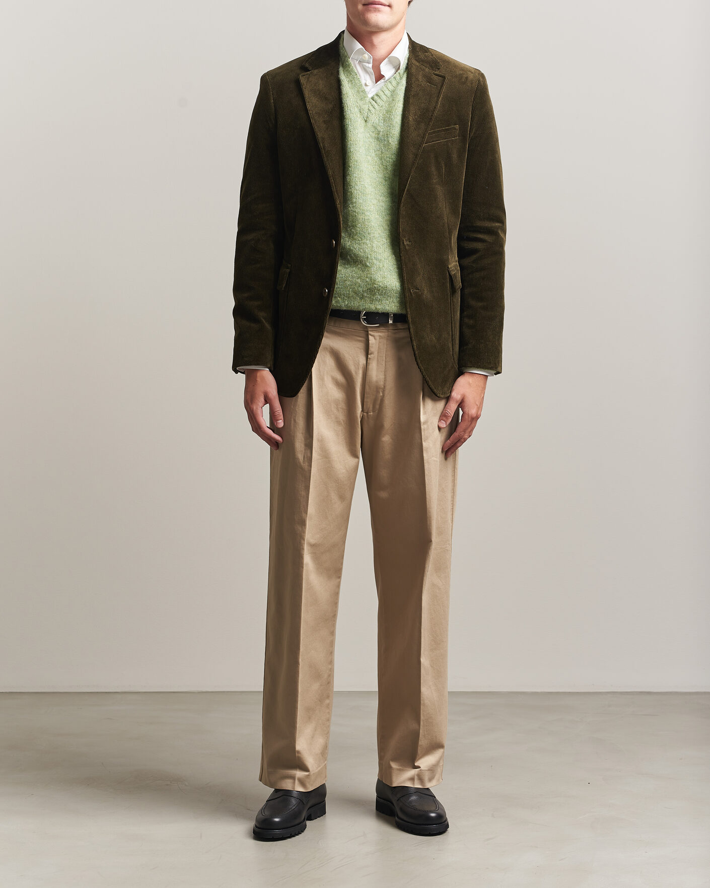 Herre | Blazere & jakker | Polo Ralph Lauren | Single Breasted Corduroy Sportcoat Fall Olive
