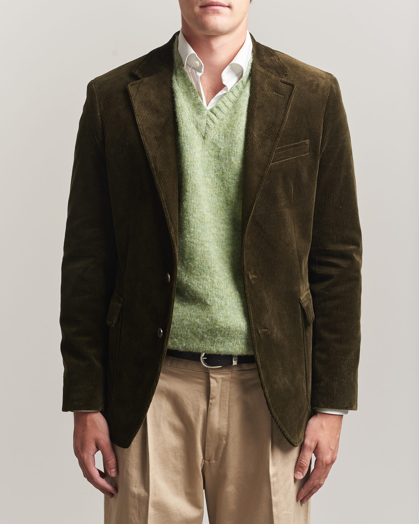 Herre | Blazere & jakker | Polo Ralph Lauren | Single Breasted Corduroy Sportcoat Fall Olive