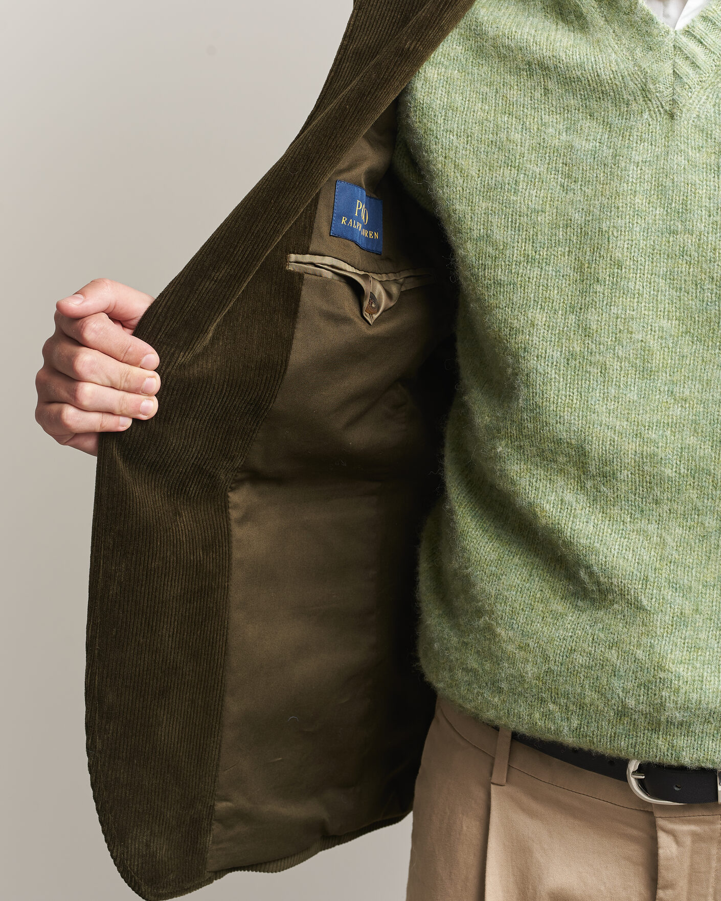 Herre | Blazere & jakker | Polo Ralph Lauren | Single Breasted Corduroy Sportcoat Fall Olive