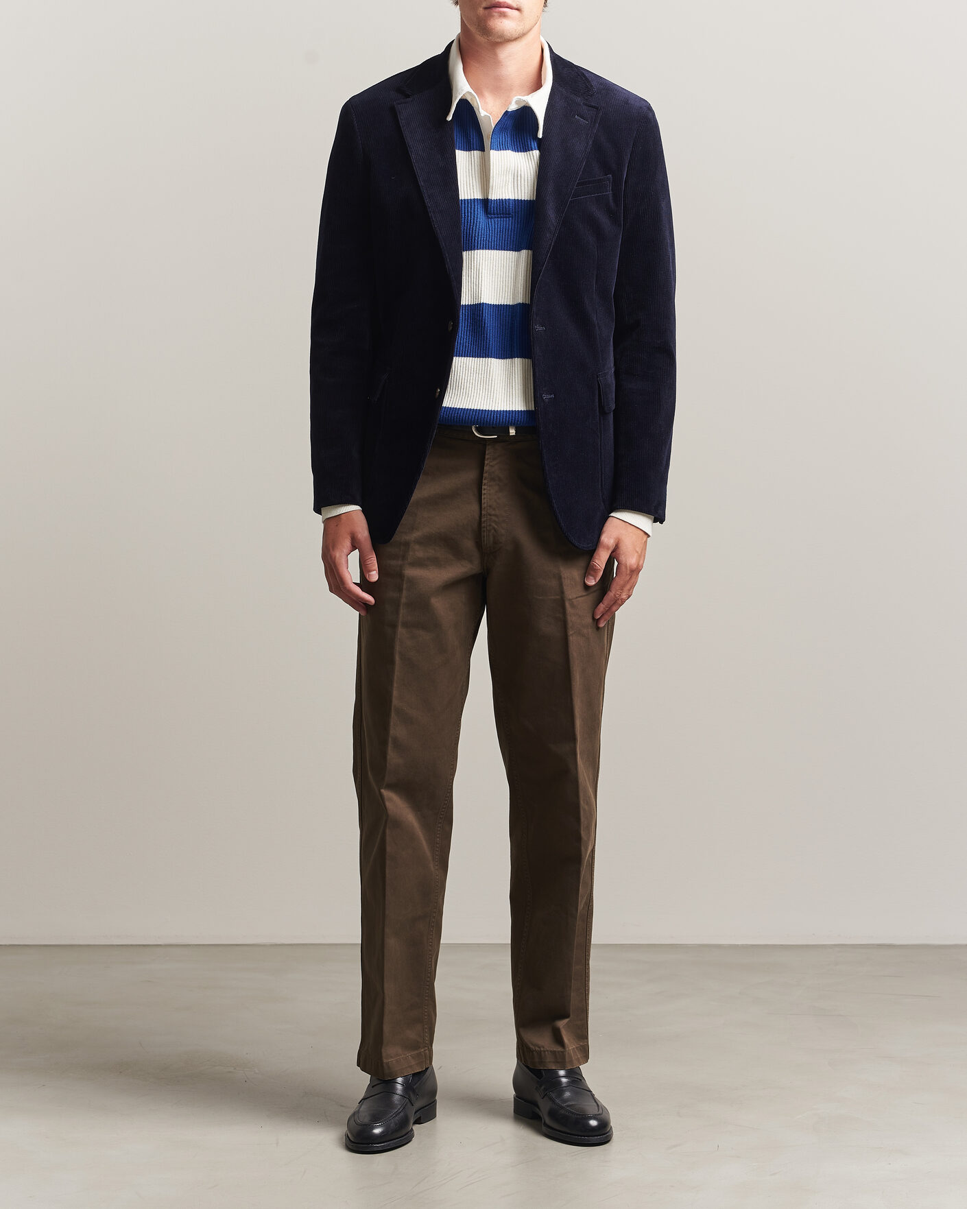 Herre | Blazere & jakker | Polo Ralph Lauren | Single Breasted Corduroy Sportcoat Newport Navy