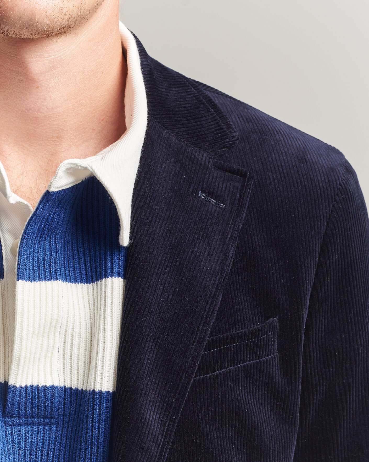 Herre | Blazere & jakker | Polo Ralph Lauren | Single Breasted Corduroy Sportcoat Newport Navy