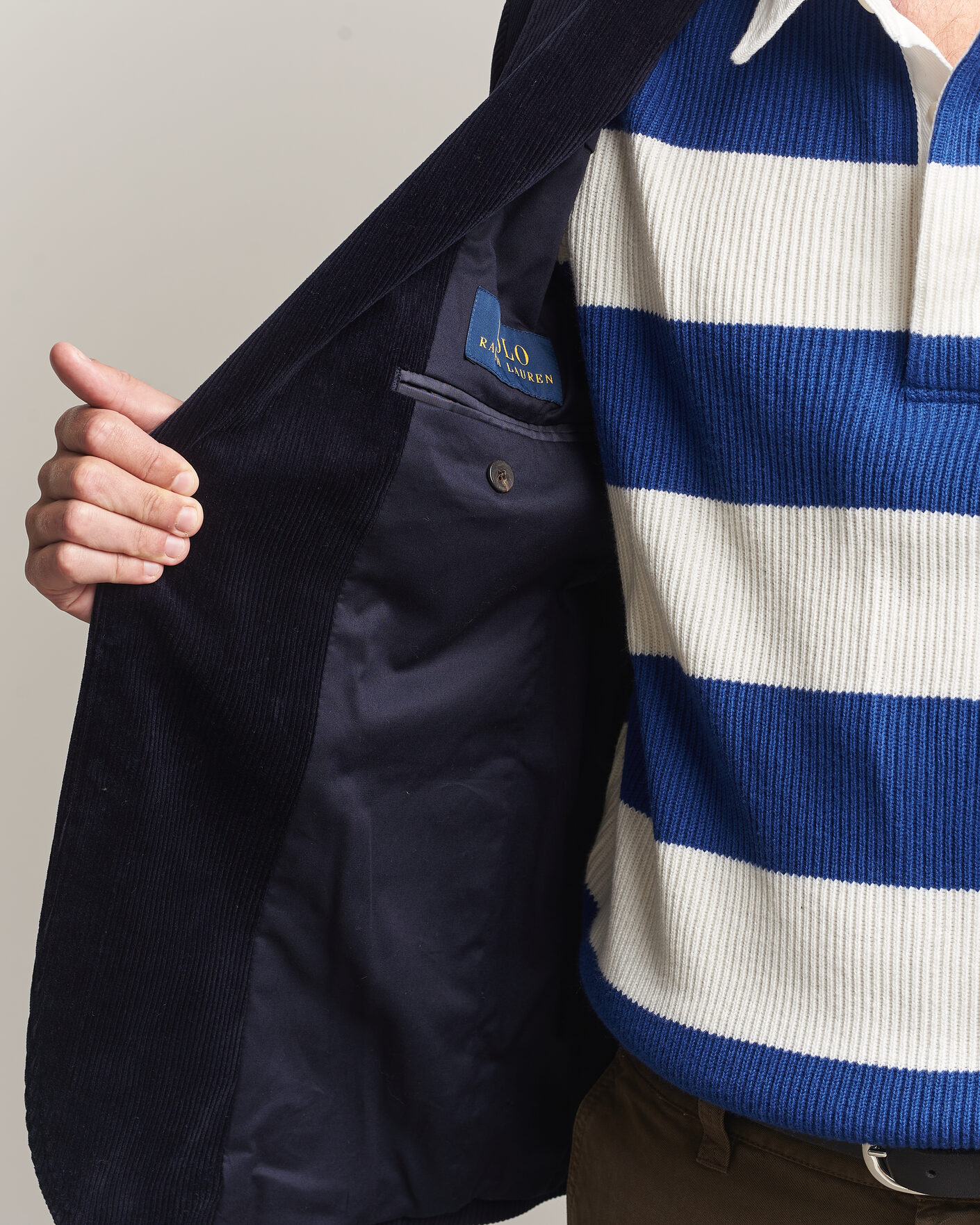 Herre | Blazere & jakker | Polo Ralph Lauren | Single Breasted Corduroy Sportcoat Newport Navy