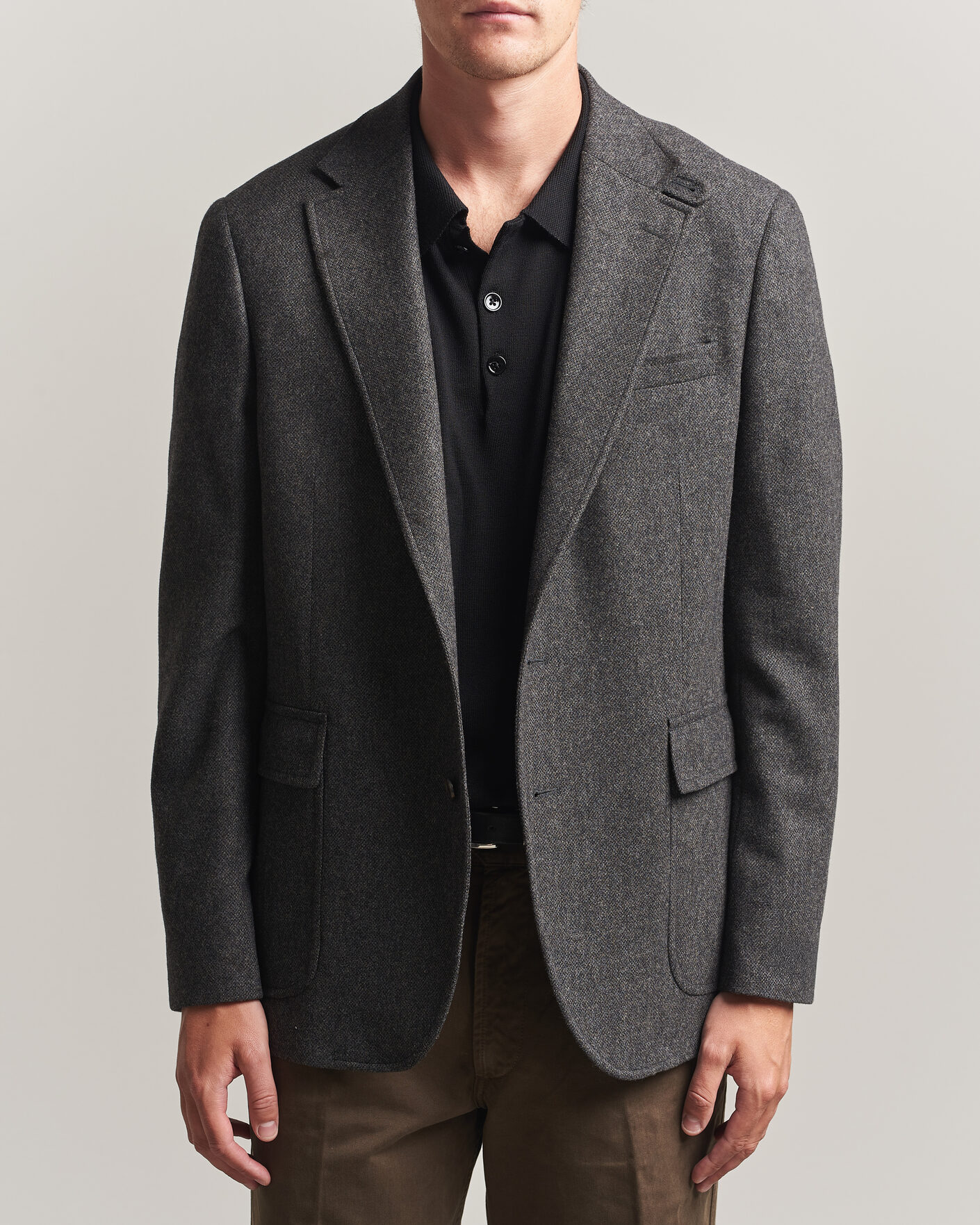 Herre | Blazere & jakker | Polo Ralph Lauren | Tonal Broken Twill Sportcoat Charcoal