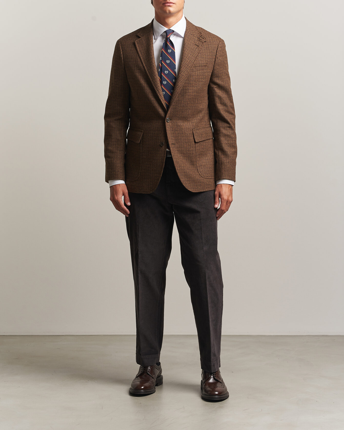Herre | Blazere & jakker | Polo Ralph Lauren | Guncheck Woven Sportcoat Brown/Olive