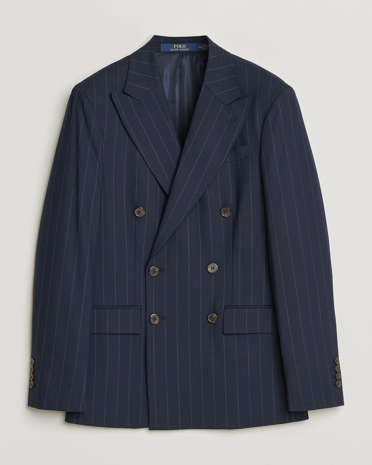 Herre | Blazere & jakker | Polo Ralph Lauren | Double Breasted Rope Stripe Sportcoat Navy/Grey