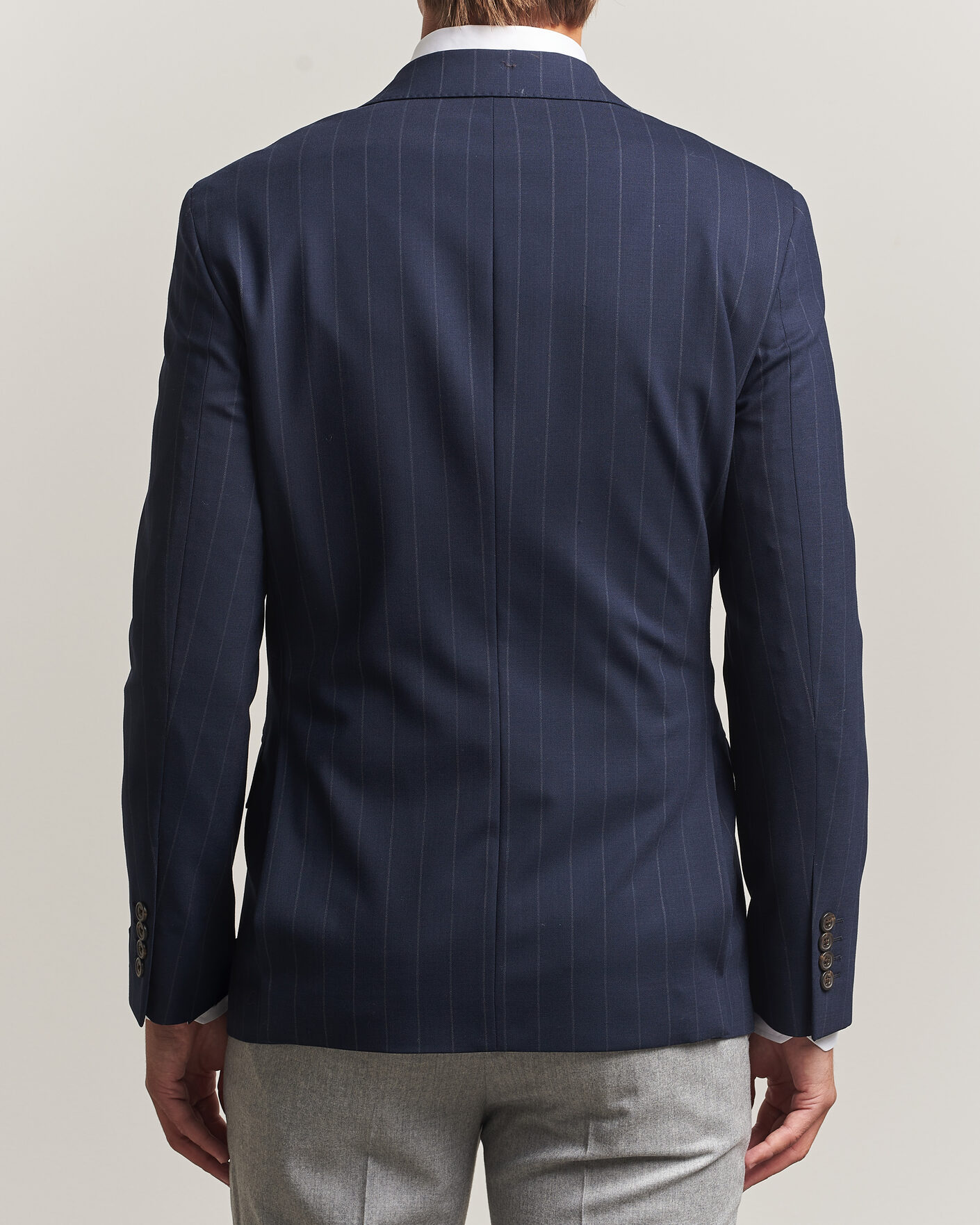 Herre | Blazere & jakker | Polo Ralph Lauren | Double Breasted Rope Stripe Sportcoat Navy/Grey