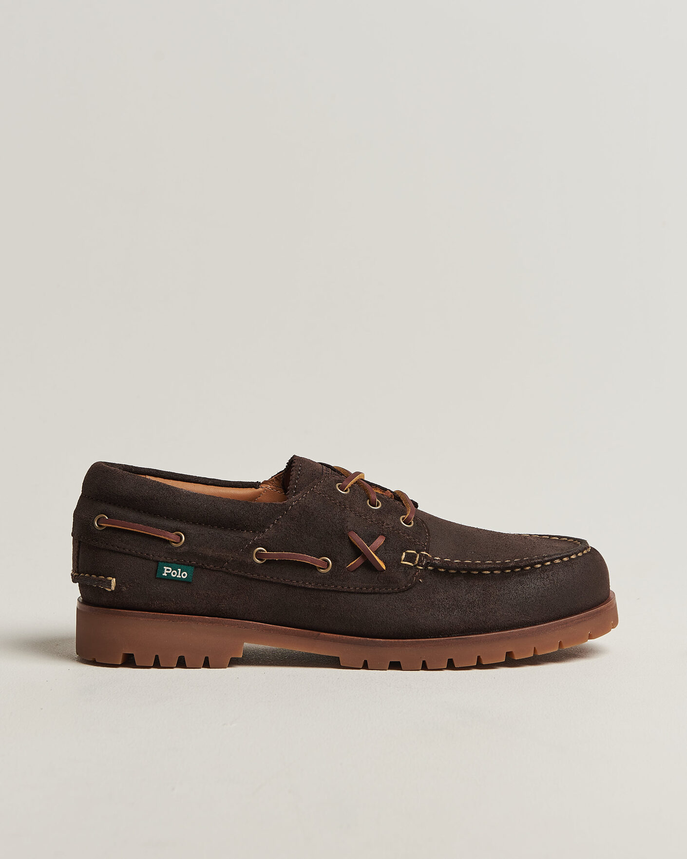 Herre | Loafers | Polo Ralph Lauren | Ranger Deck Suede Boat Shoe Dark Chocolate