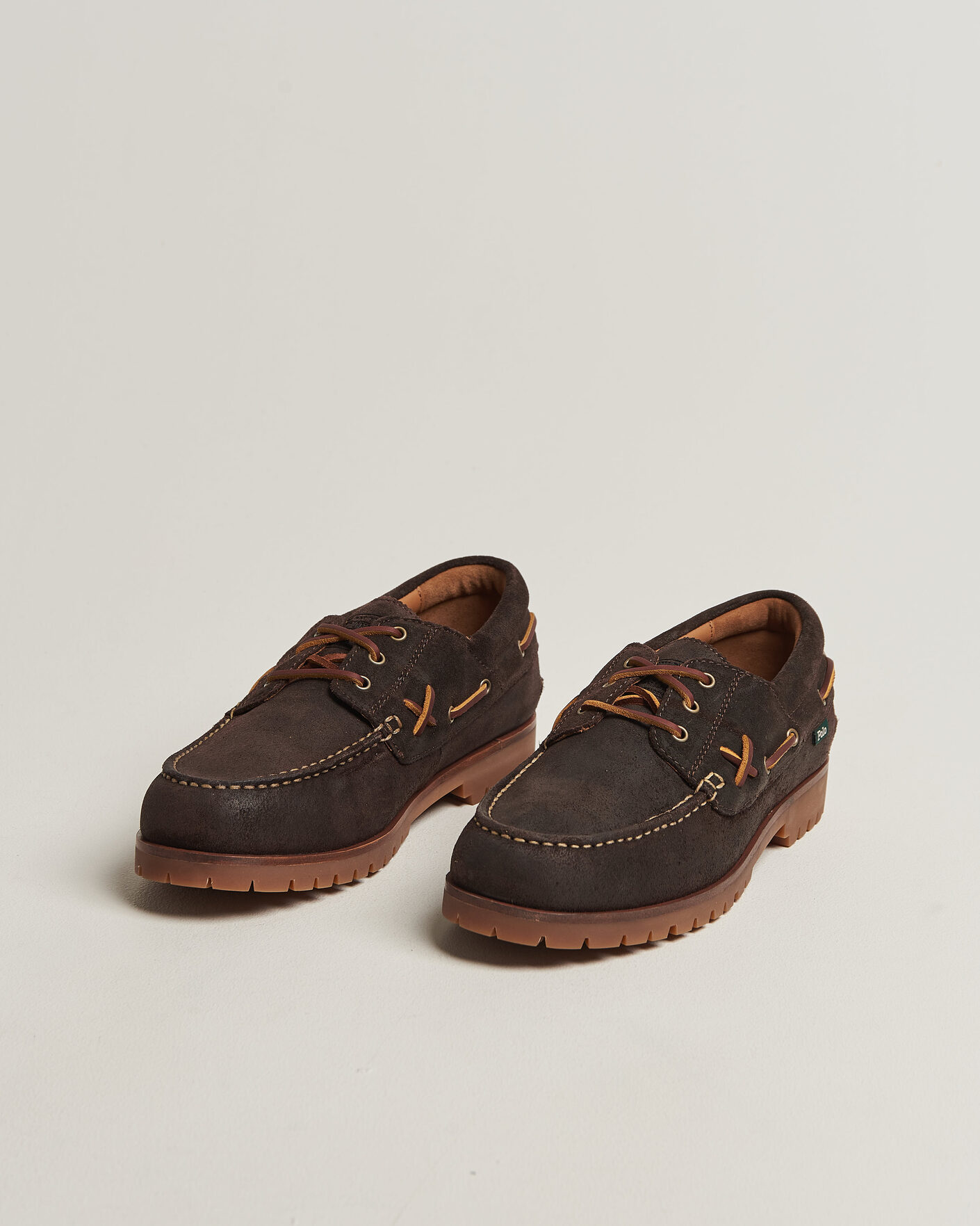 Herre | Loafers | Polo Ralph Lauren | Ranger Deck Suede Boat Shoe Dark Chocolate