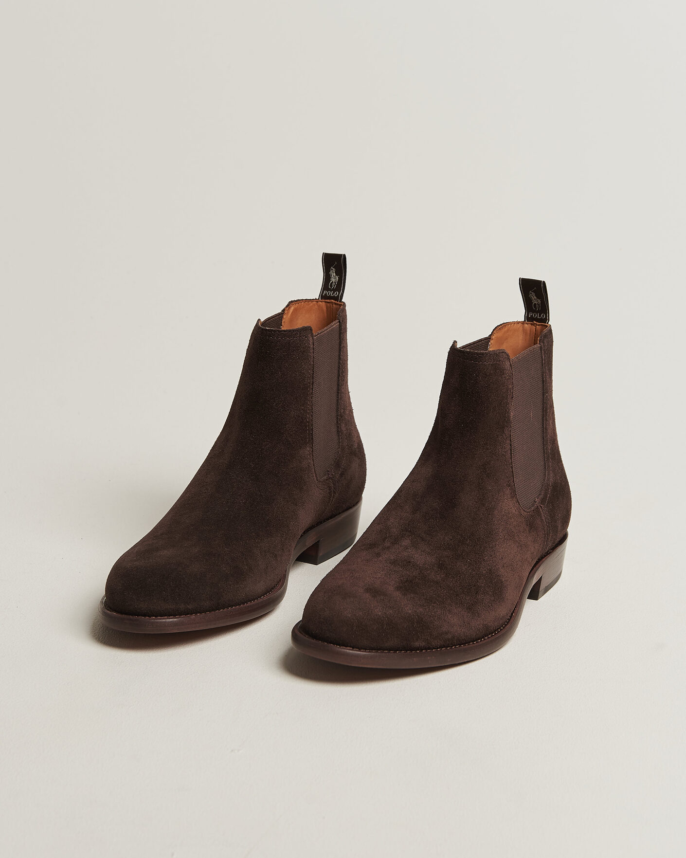 Herre | Støvler | Polo Ralph Lauren | Owen Suede Chelsea Boots Dark Chocolate