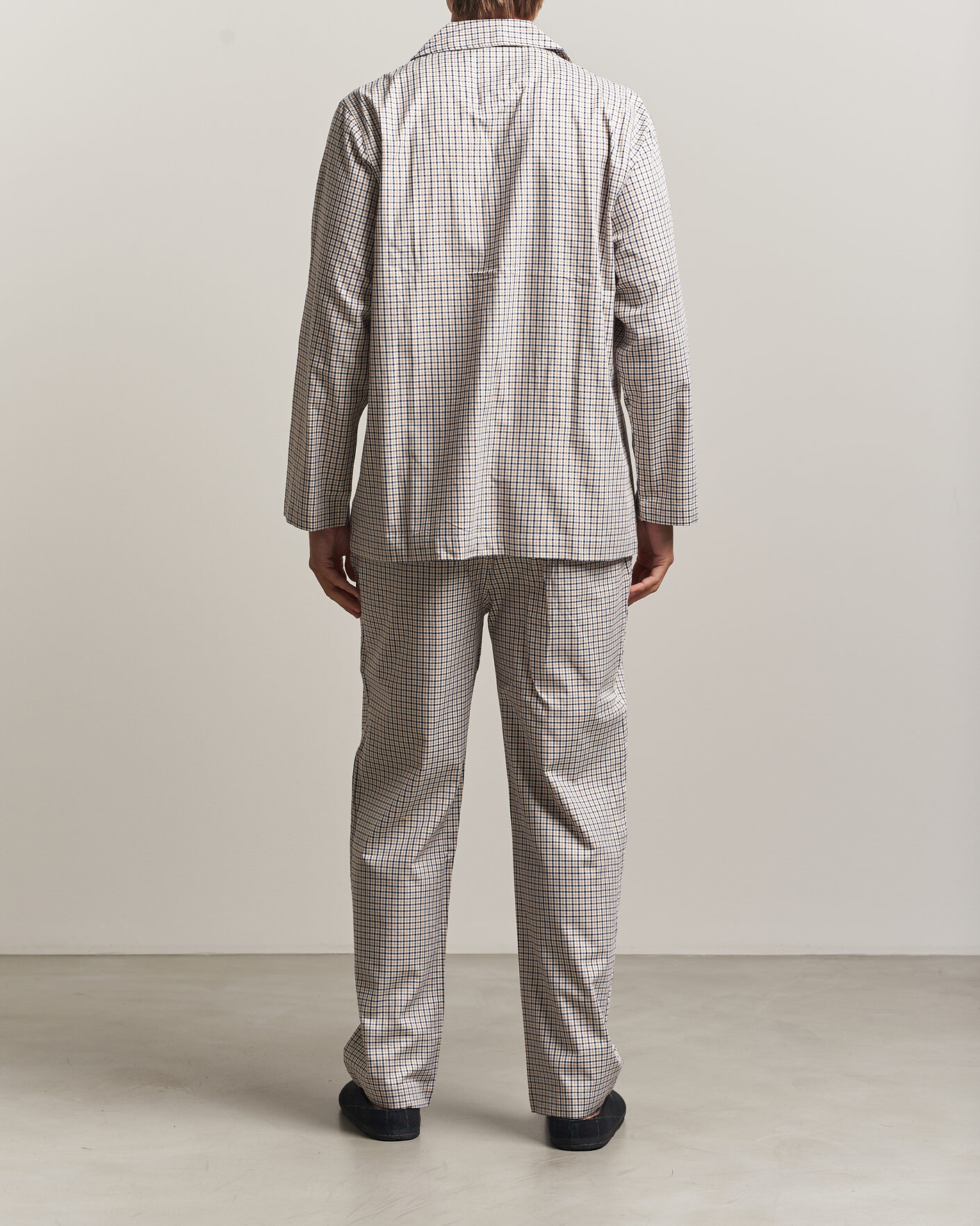 Herre | Pyjamas & Morgenkåber | Polo Ralph Lauren | Pyjamas Set Khaki White Multi