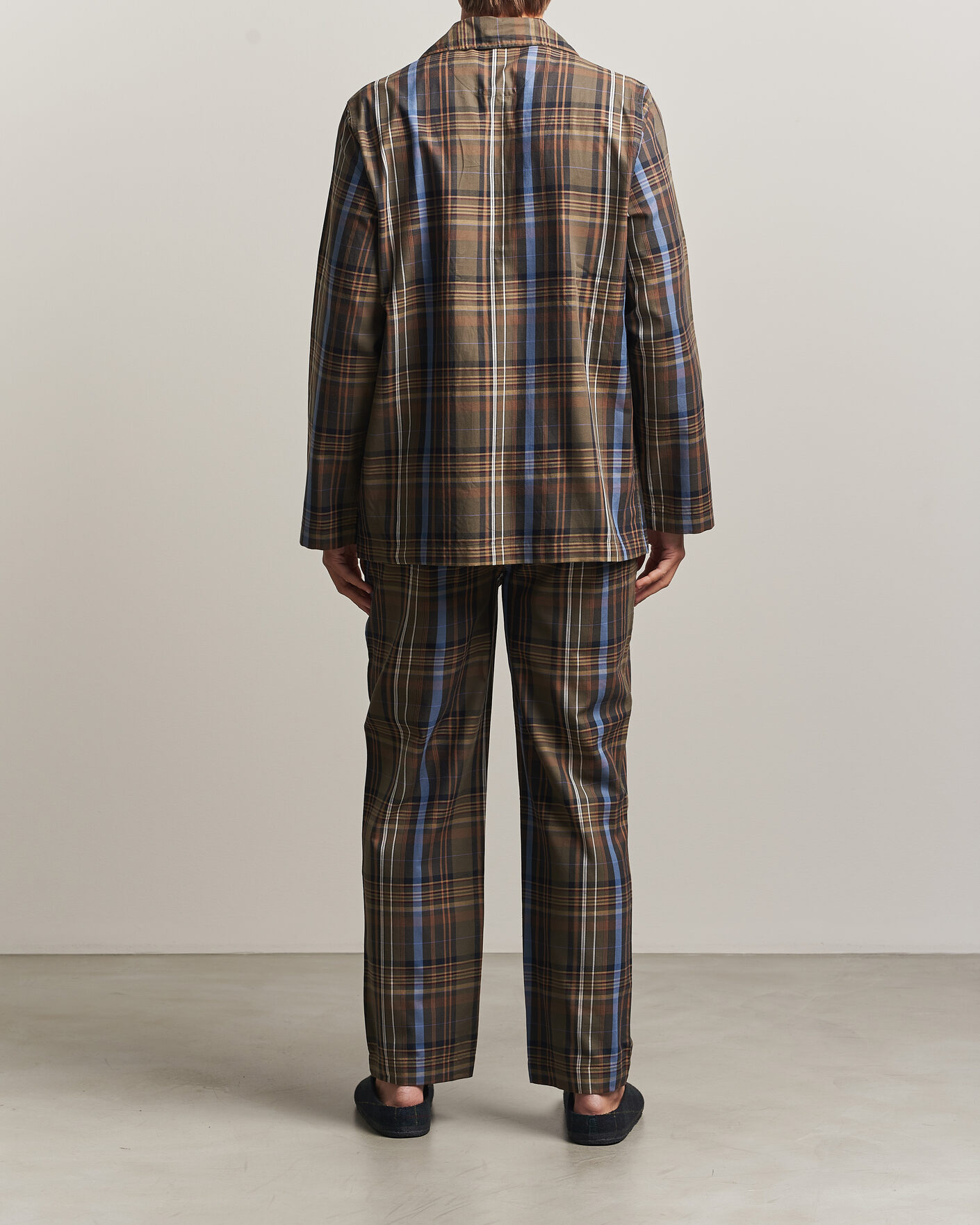 Herre | Pyjamas & Morgenkåber | Polo Ralph Lauren | Pyjamas Set Olive Brown Multi