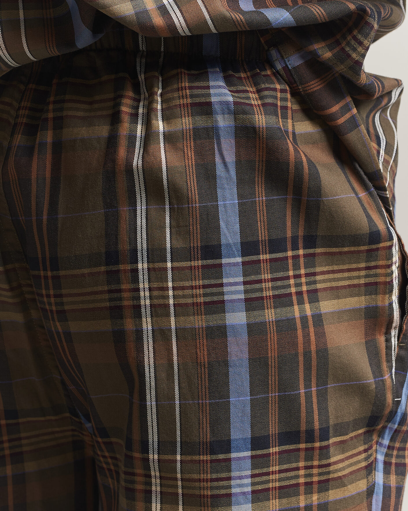 Herre | Pyjamas & Morgenkåber | Polo Ralph Lauren | Pyjamas Set Olive Brown Multi