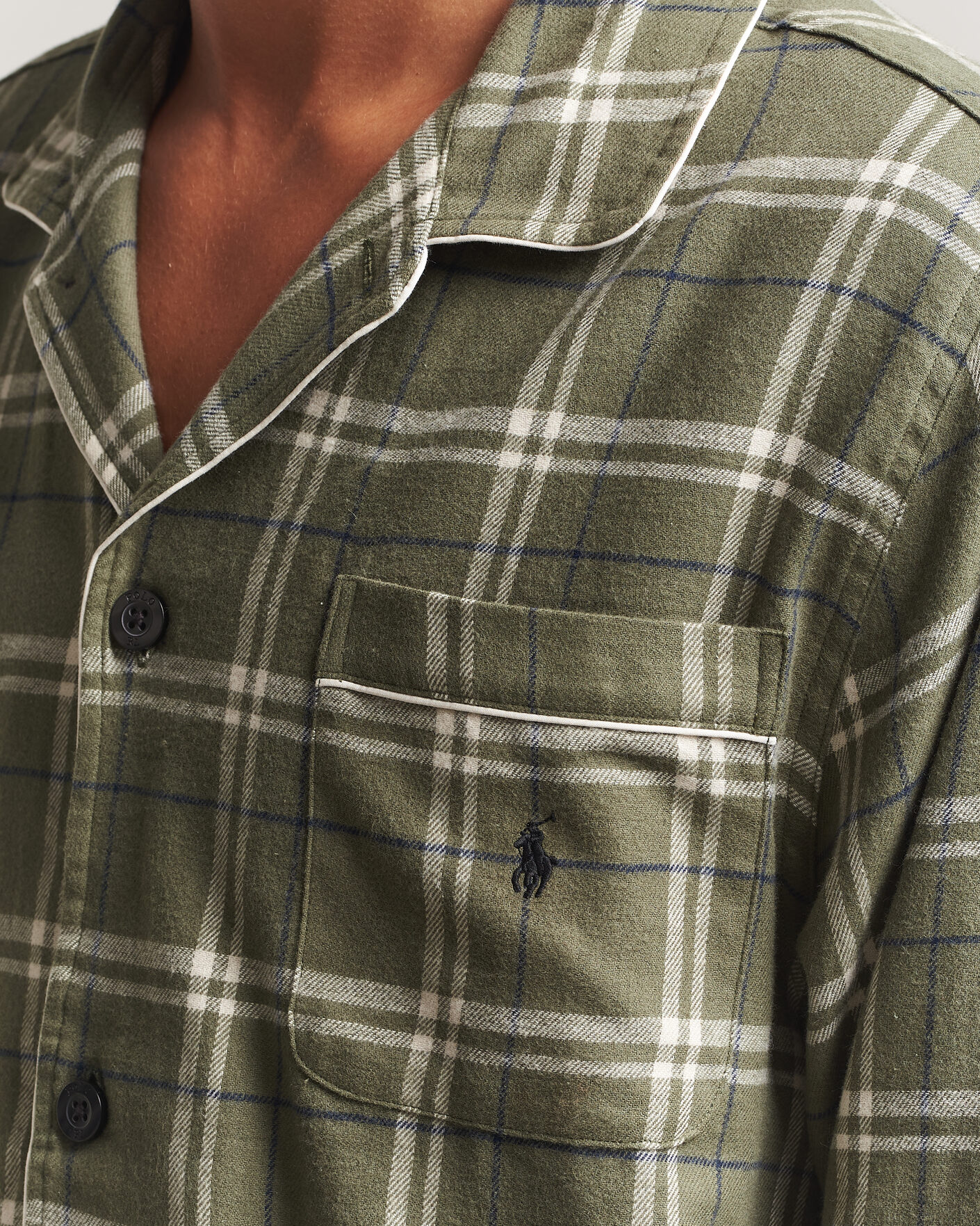 Herre | Pyjamas & Morgenkåber | Polo Ralph Lauren | Pyjamas Set Olive/Navy