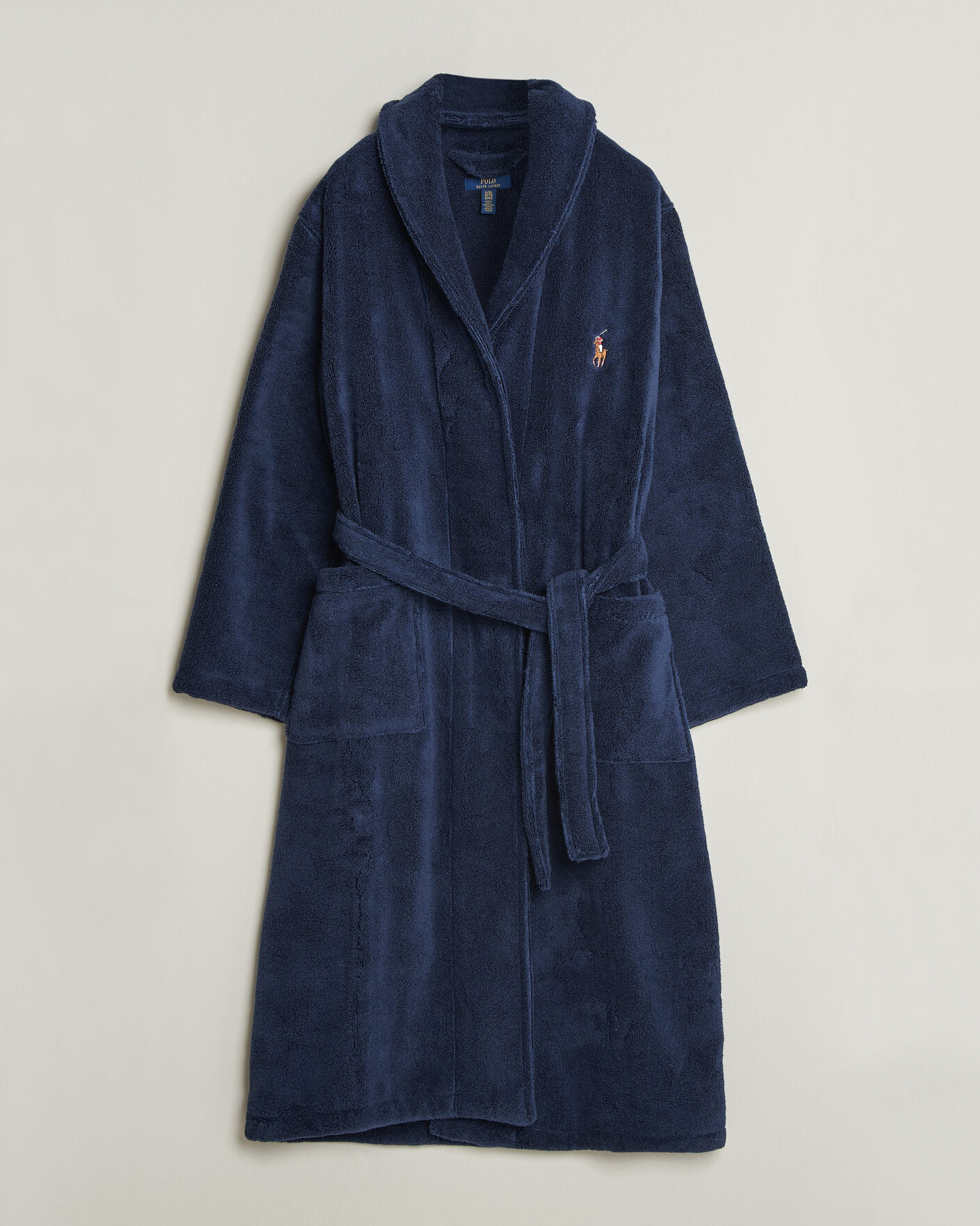 Herre | Pyjamas & Morgenkåber | Polo Ralph Lauren | Cotton Terry Robe Newport Navy