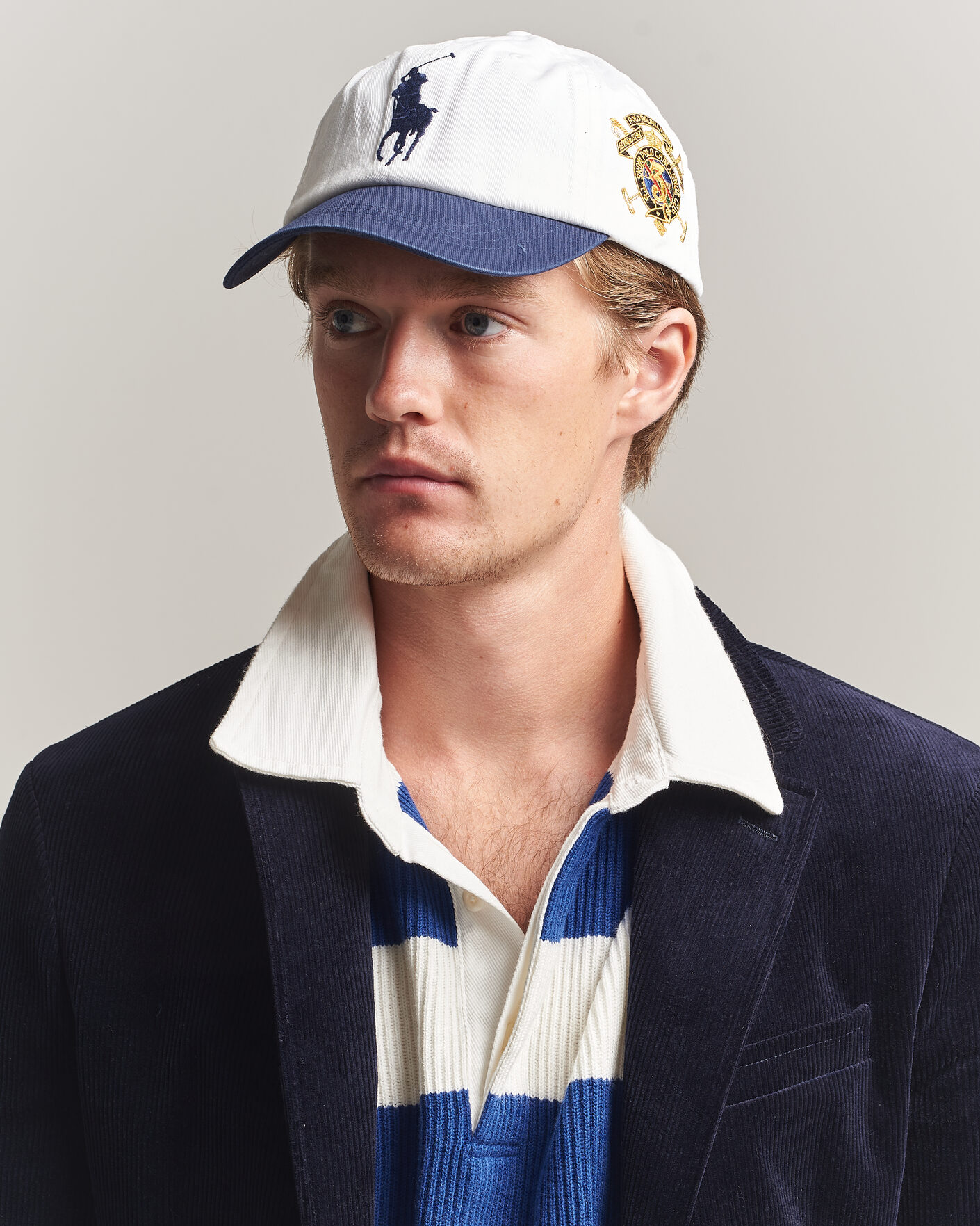 Herre | Hatte & kasketter | Polo Ralph Lauren | Big Pony Twill Cap Ceramic White