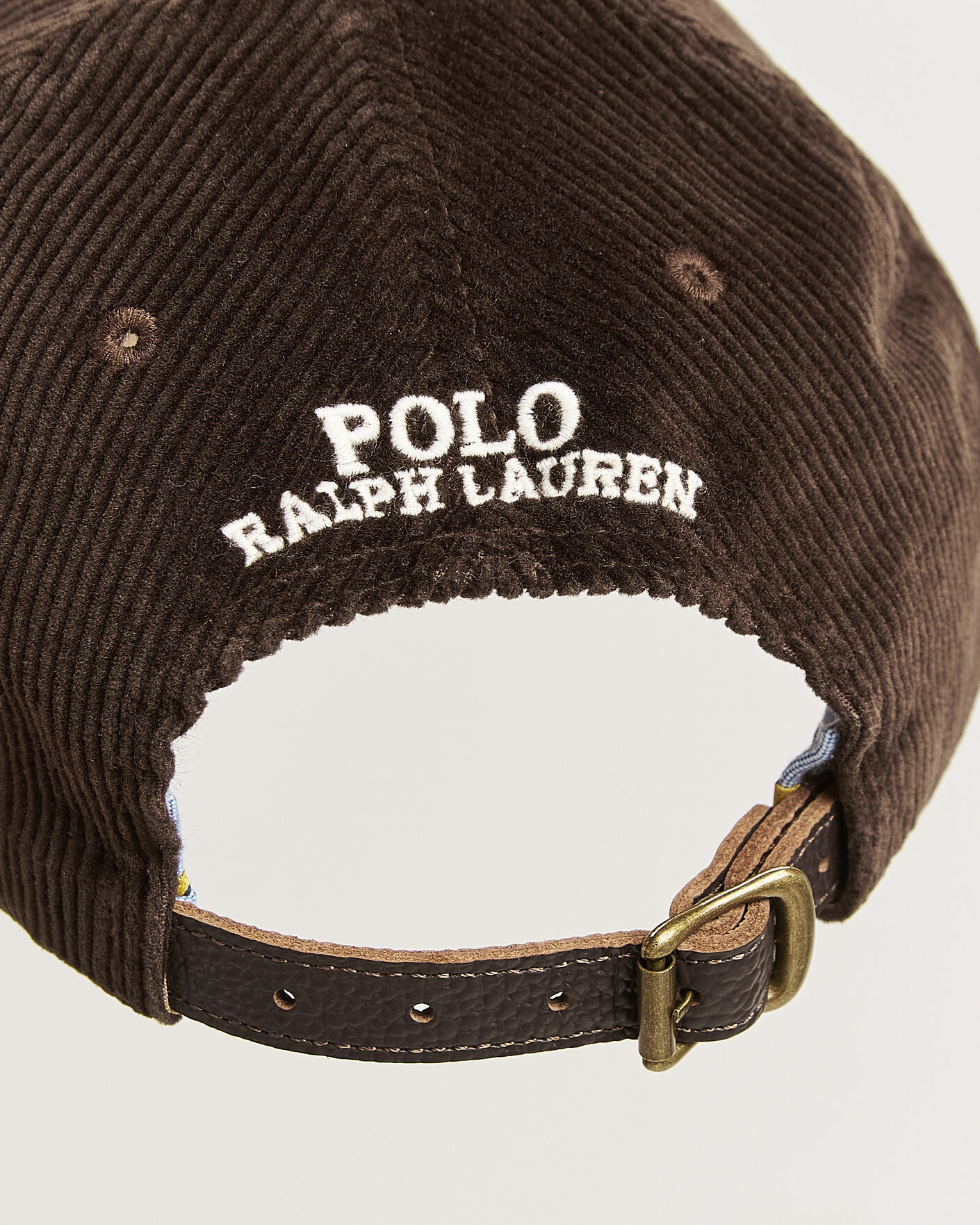 Herre | Hatte & kasketter | Polo Ralph Lauren | Corduroy Cap Dark Beech