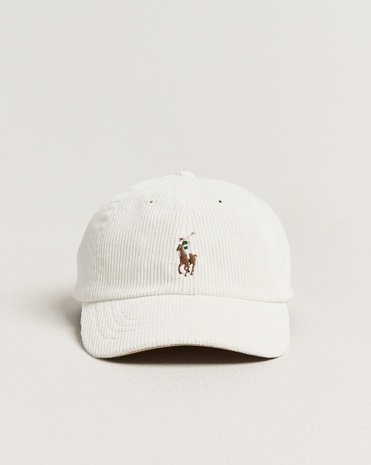Herre | Hatte & kasketter | Polo Ralph Lauren | Corduroy Cap Warm White