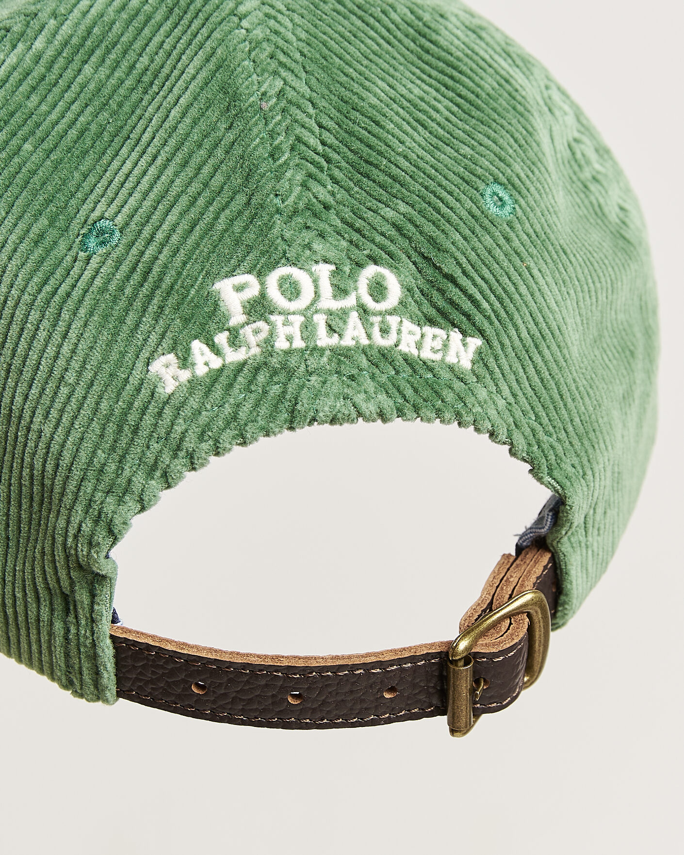 Herre | Hatte & kasketter | Polo Ralph Lauren | Corduroy Cap Meadow Green
