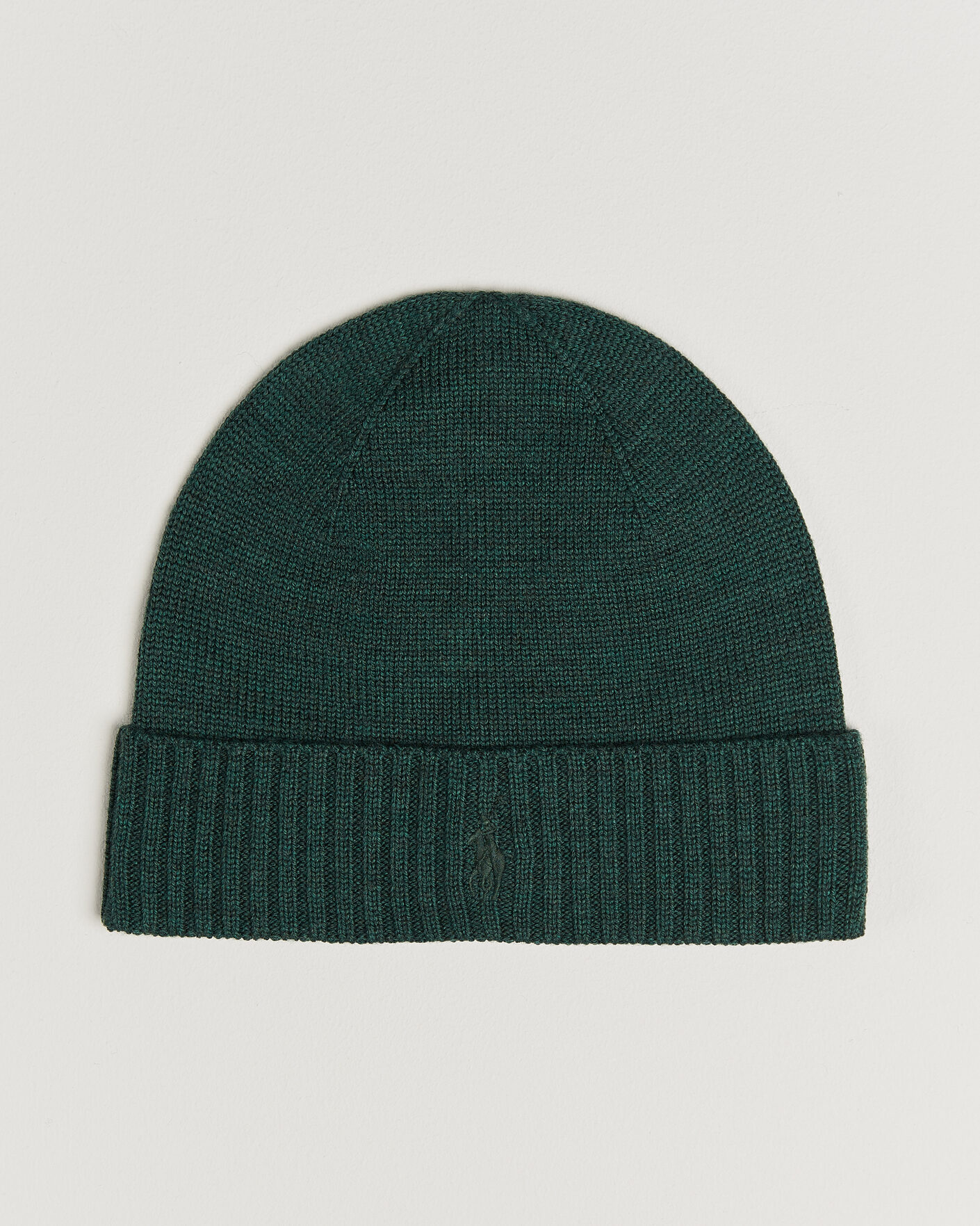 Herre | Huer | Polo Ralph Lauren | Merino Beanie Pine Heather