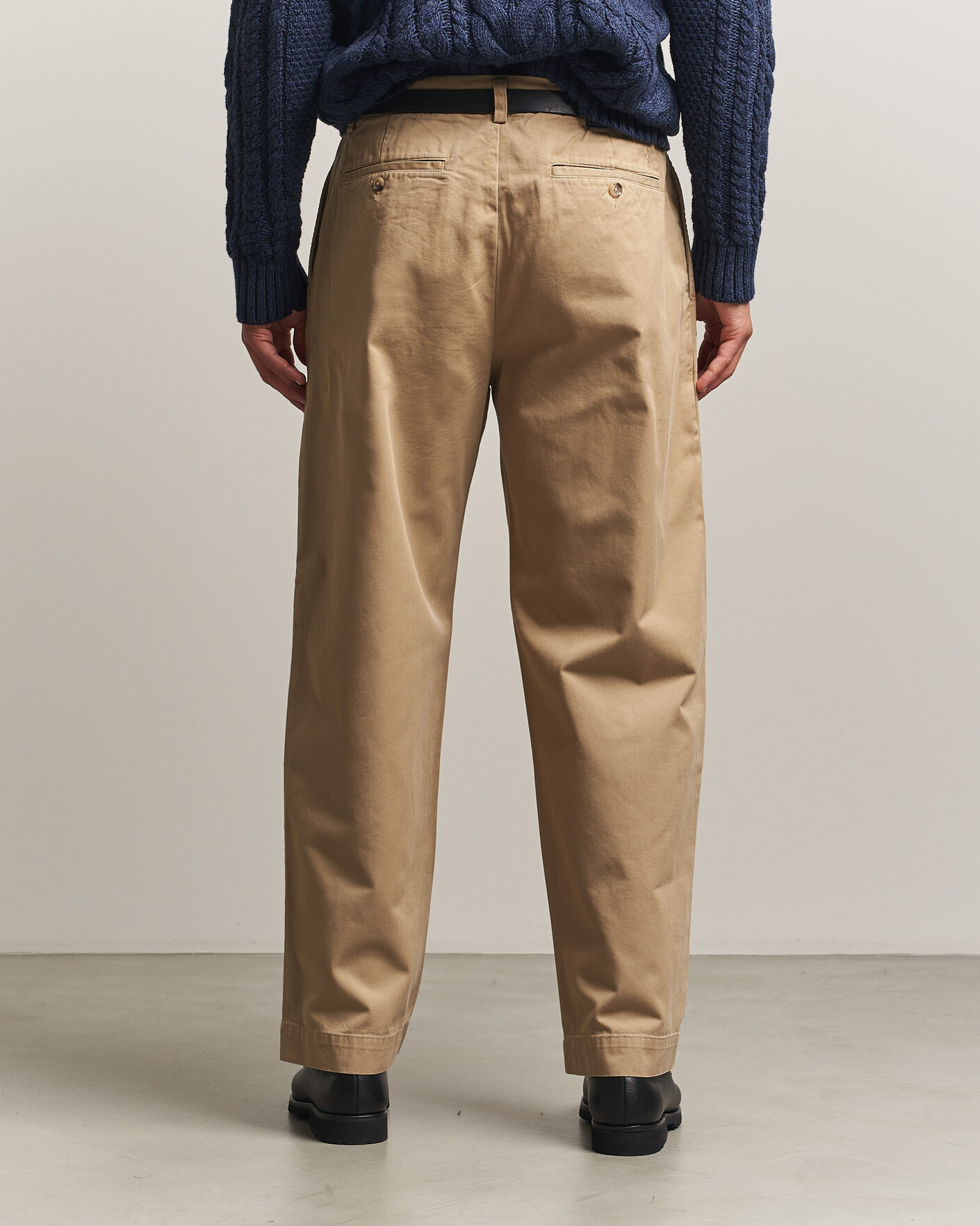 Herre | Bukser | Polo Ralph Lauren | Bedford Twill Straight Fit Pants Khaki Hill