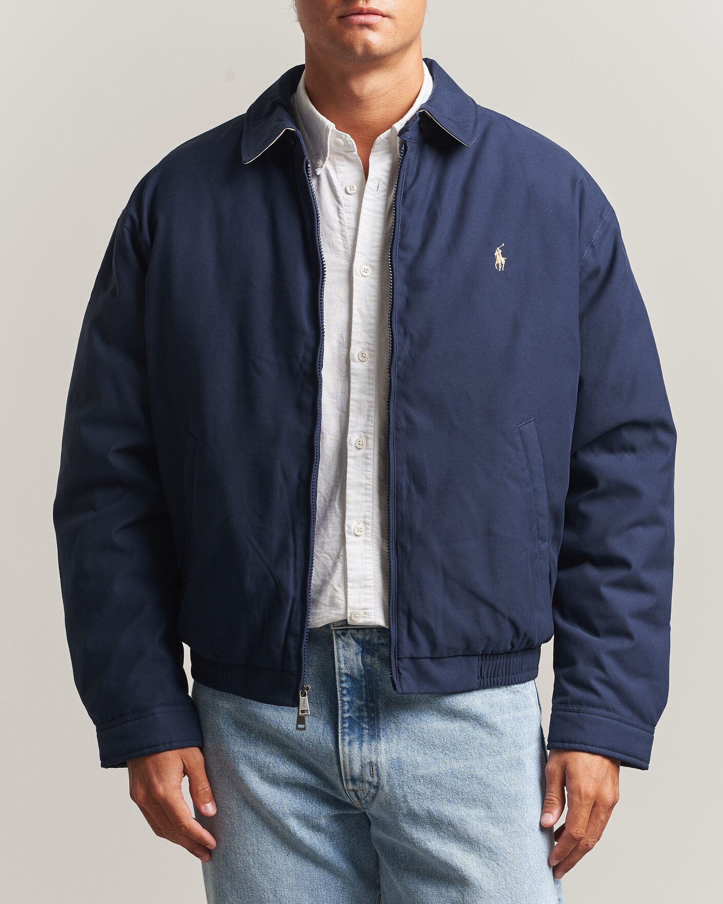 Herre | Jakker | Polo Ralph Lauren | Woven Twill Windbreaker Refined Navy